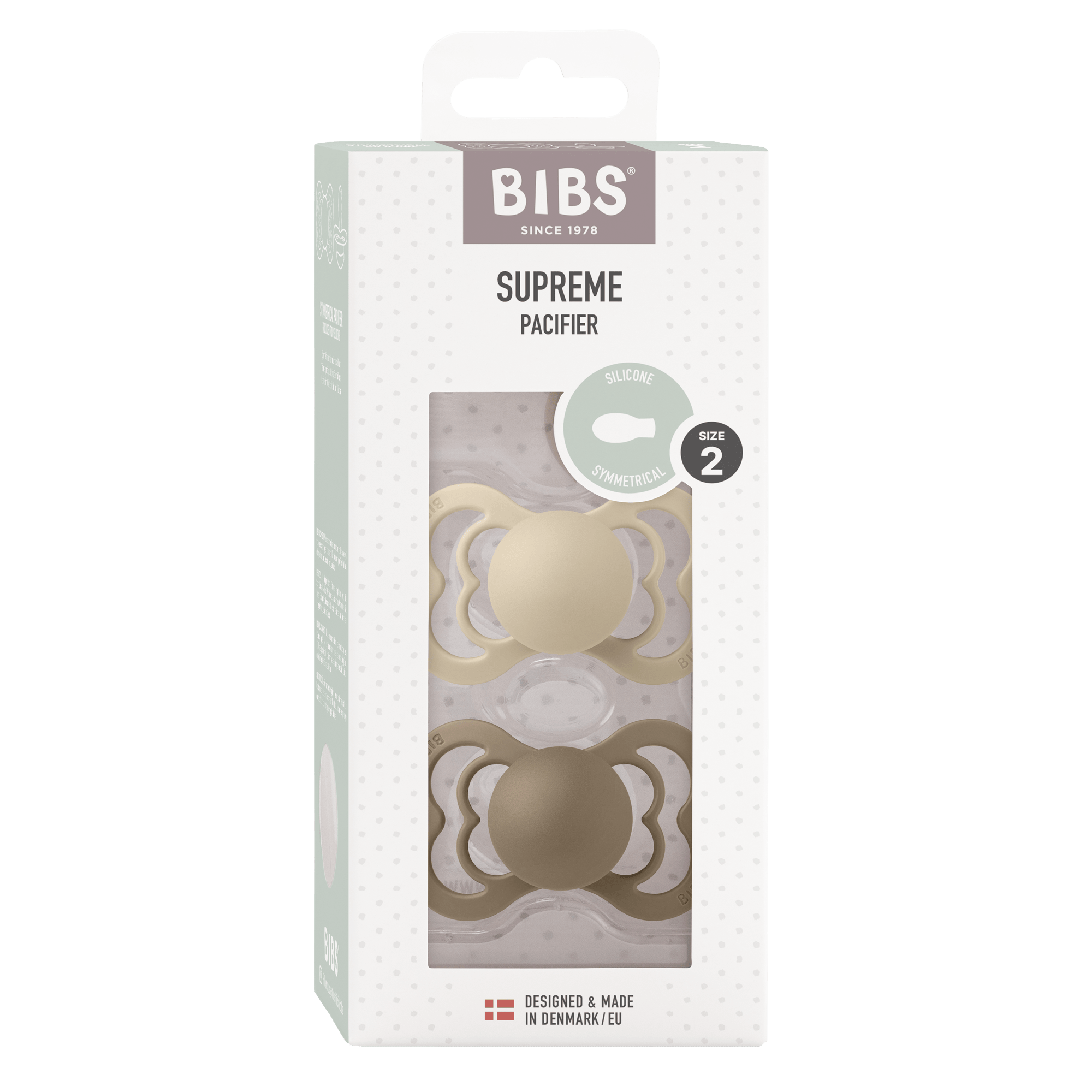Schnuller, BIBS, Mehrfarbig – Besonderheit: 2er-Pack 