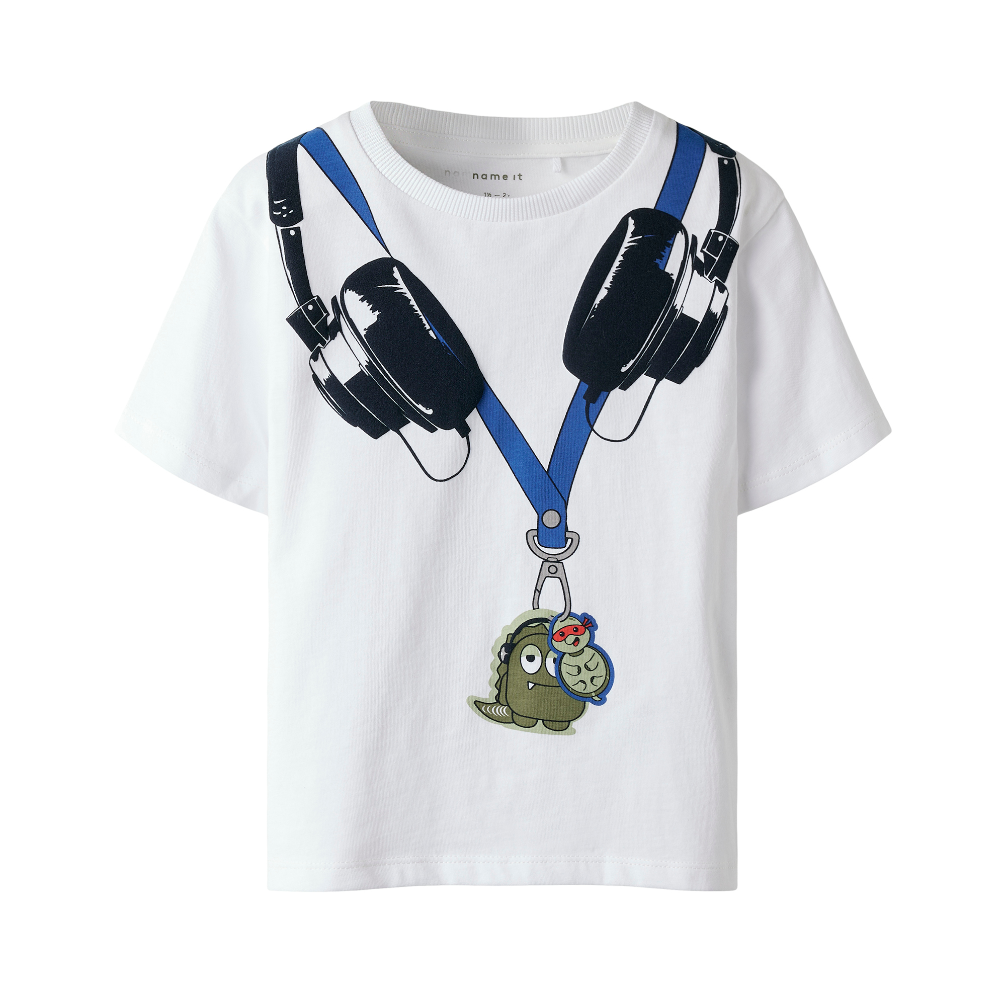 Kurzarmshirts, name it, Weiß – Produktansicht