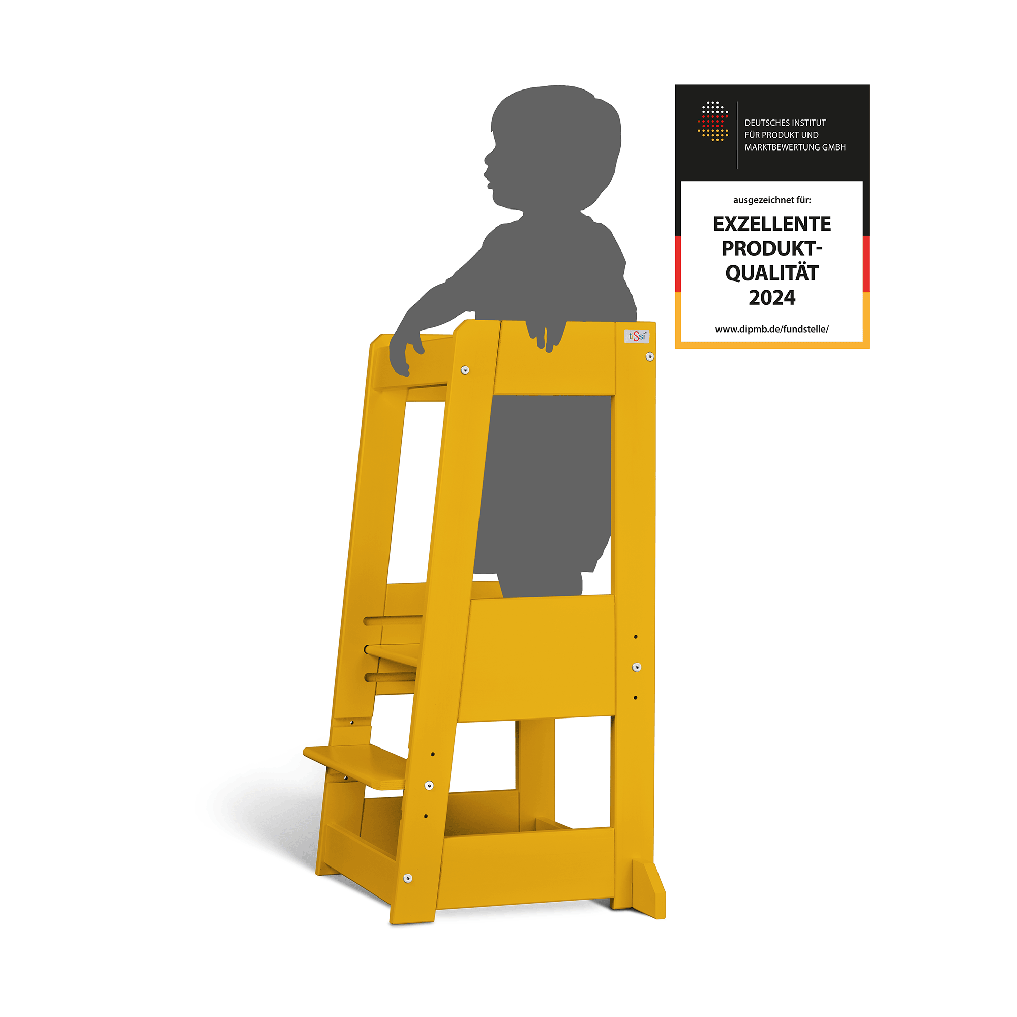 Lerntürme, tiSsi, Gelb – Produktansicht