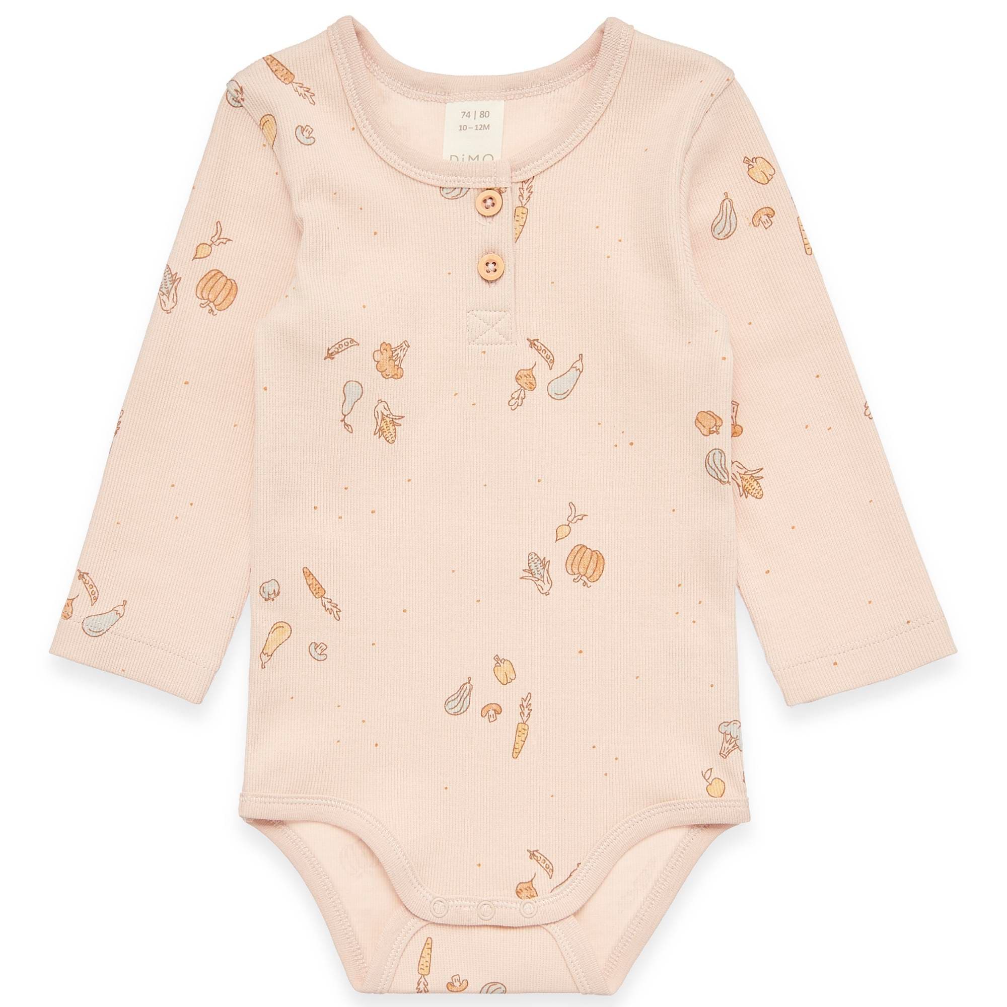 Langarmbodys, DIMO, Beige – Besonderheit: Oeko-Tex Standard 100 zertifiziert (Zertifizierungsnummer 08.0.60350 HOHENSTEIN HTTI)