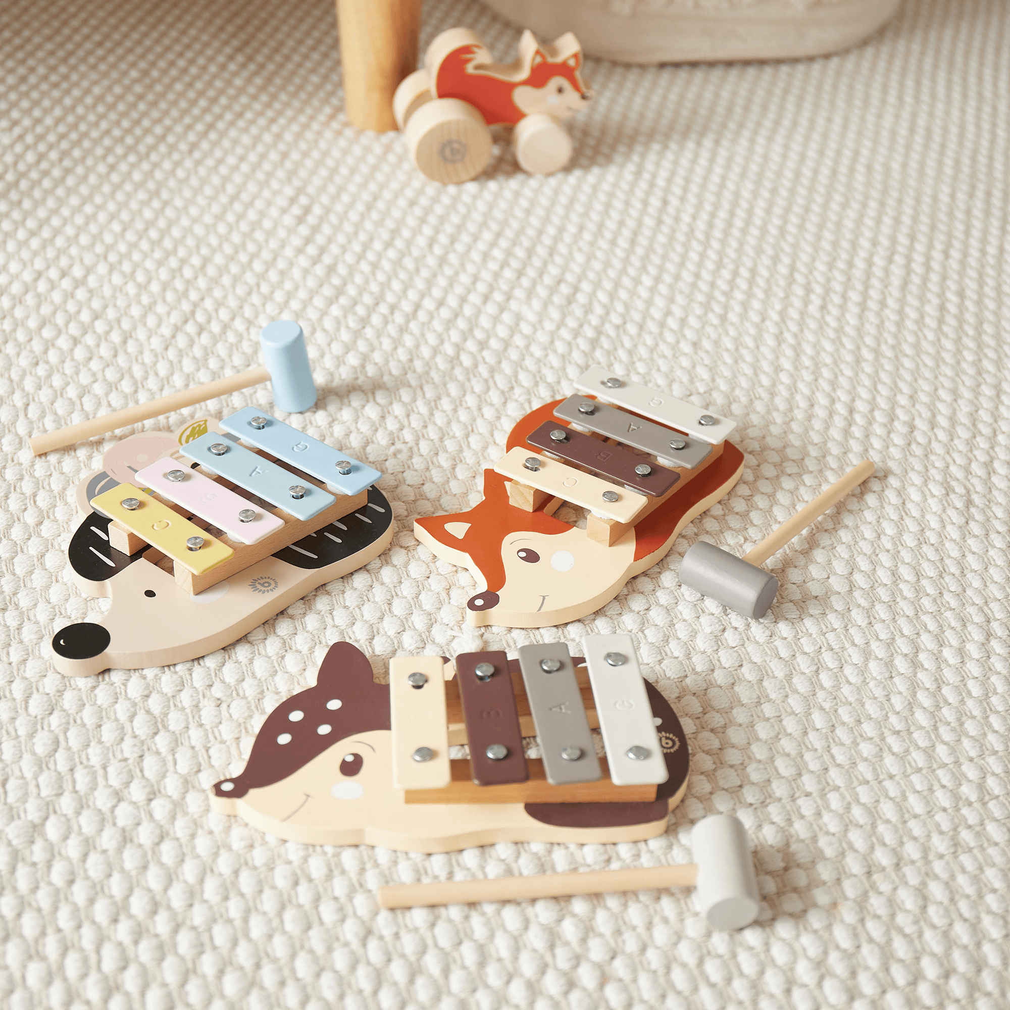 Musikinstrumente, bieco, Braun – Produktansicht