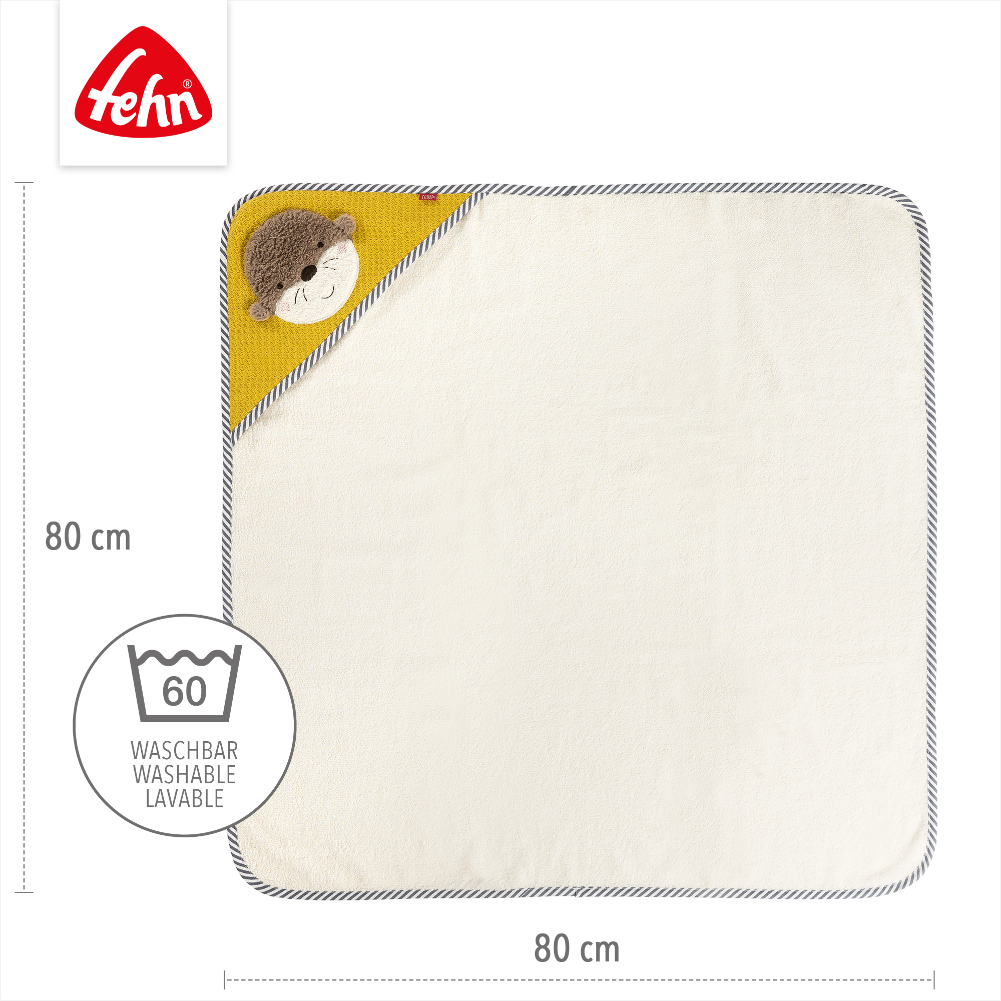 Handtücher, fehn, Mehrfarbig – Produktansicht