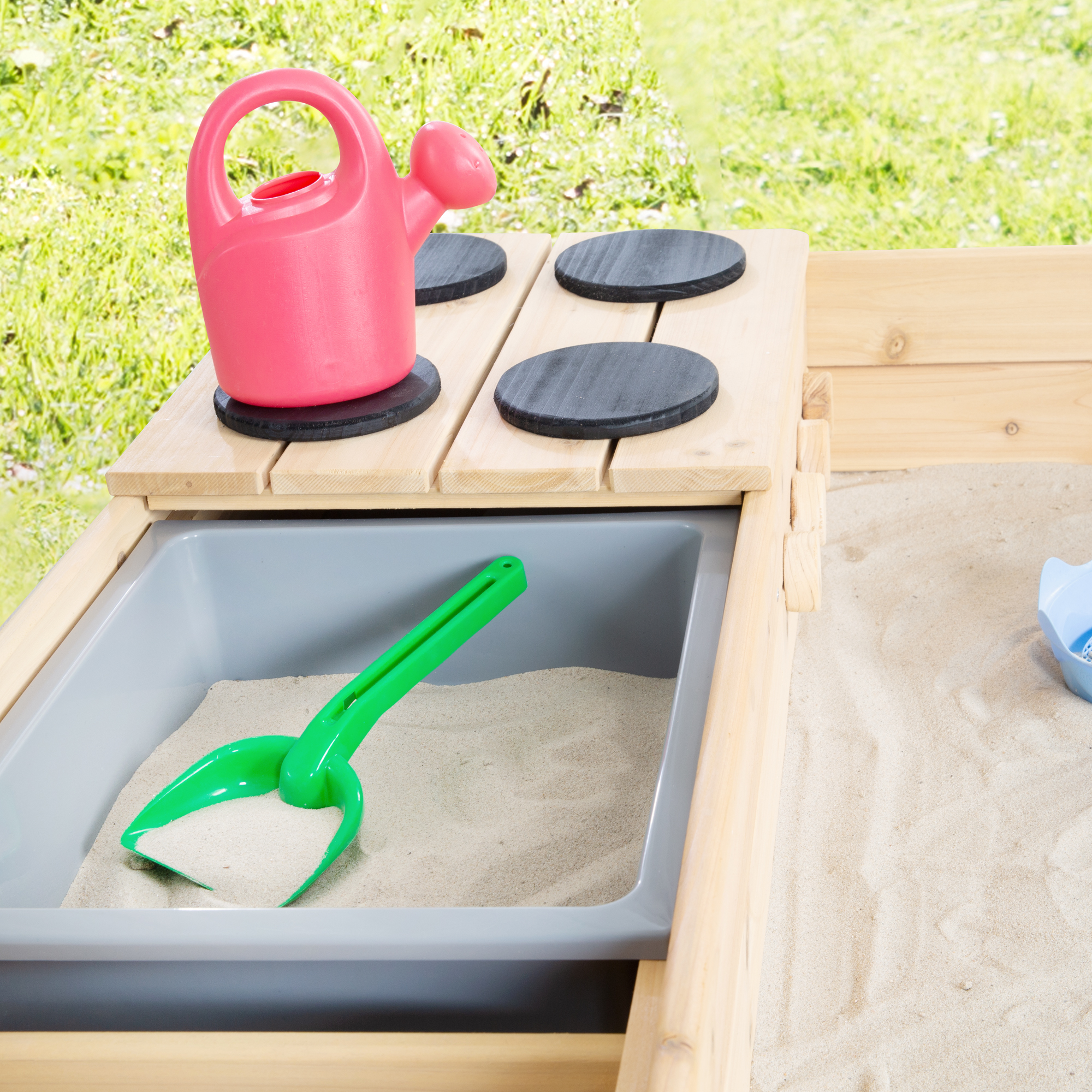 Sandkasten, roba, Braun – Produktansicht