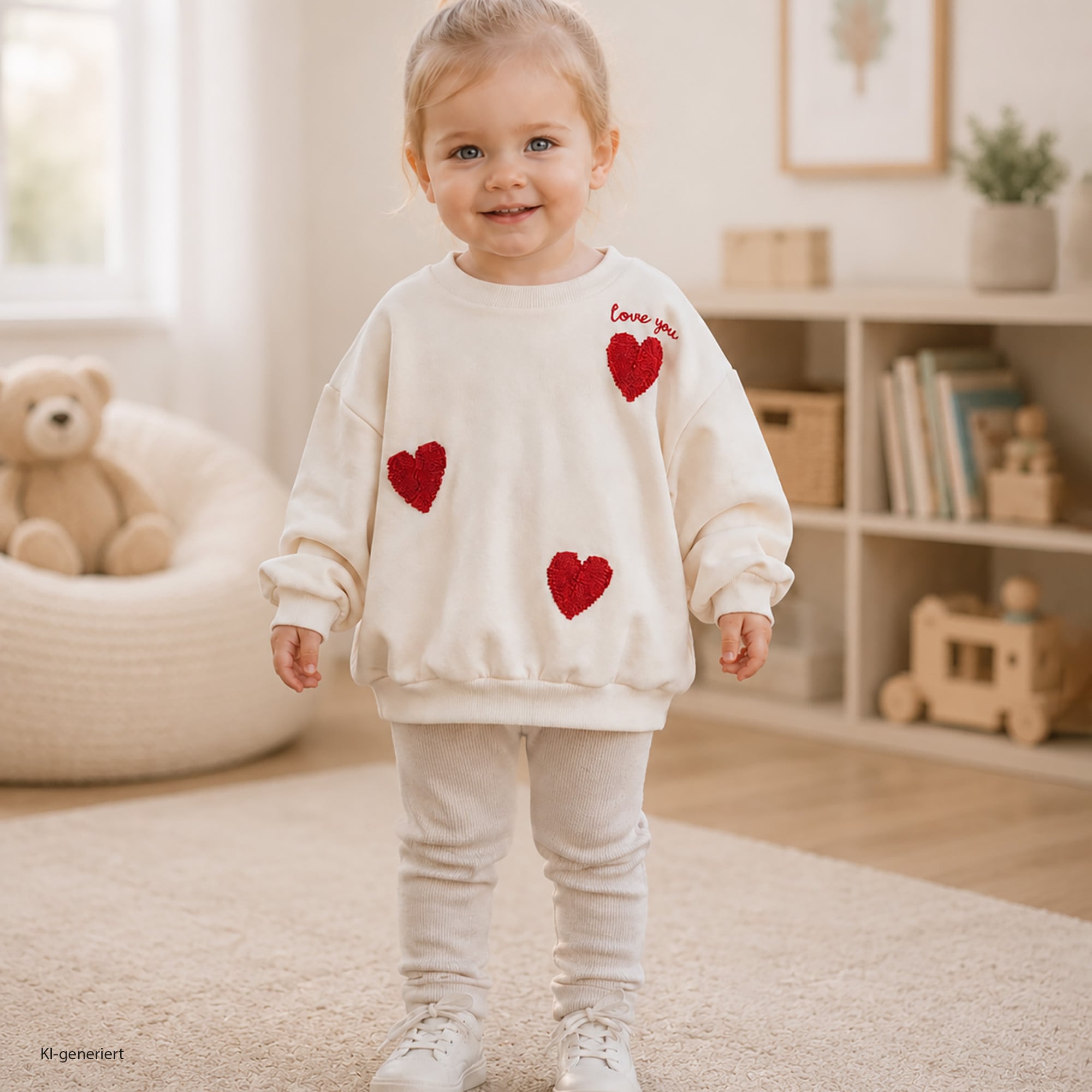 Pullover & Sweatshirts, LITTLE, Weiß – Produktansicht
