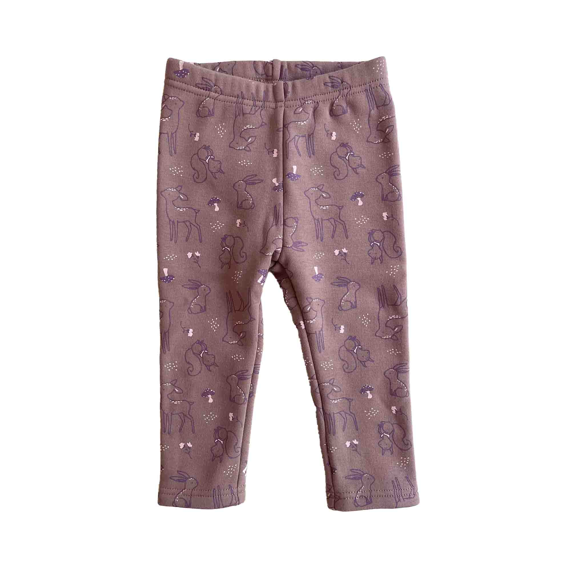Thermoleggings, LITTLE ONE, Lila – Besonderheit: aus 32% Baumwolle