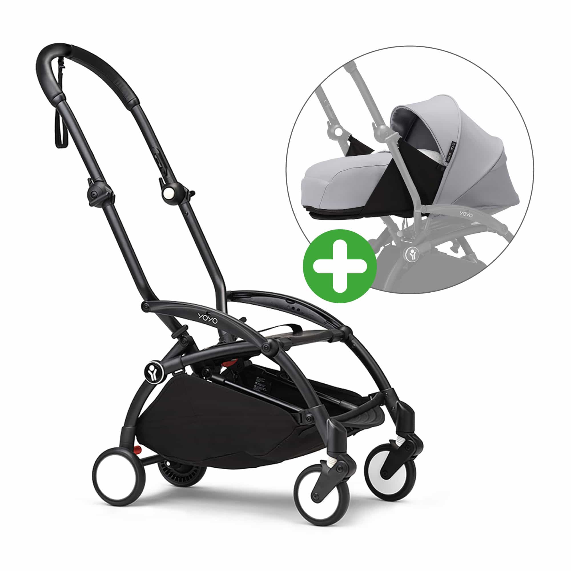 Kombi-Kinderwagen, STOKKE, Grau – Produktansicht