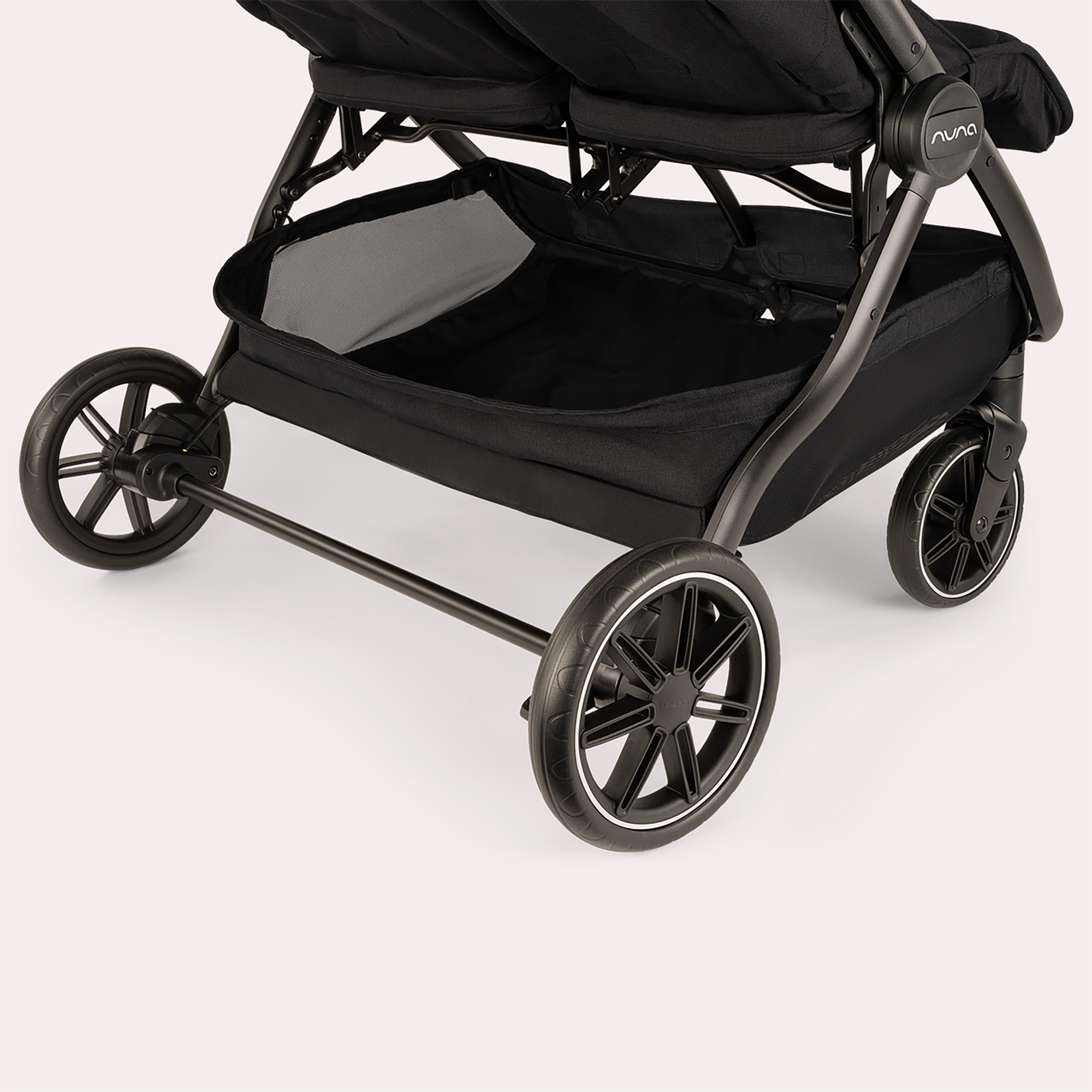 Zwillingswagen & Geschwisterwagen, nuna, Schwarz – Produktansicht