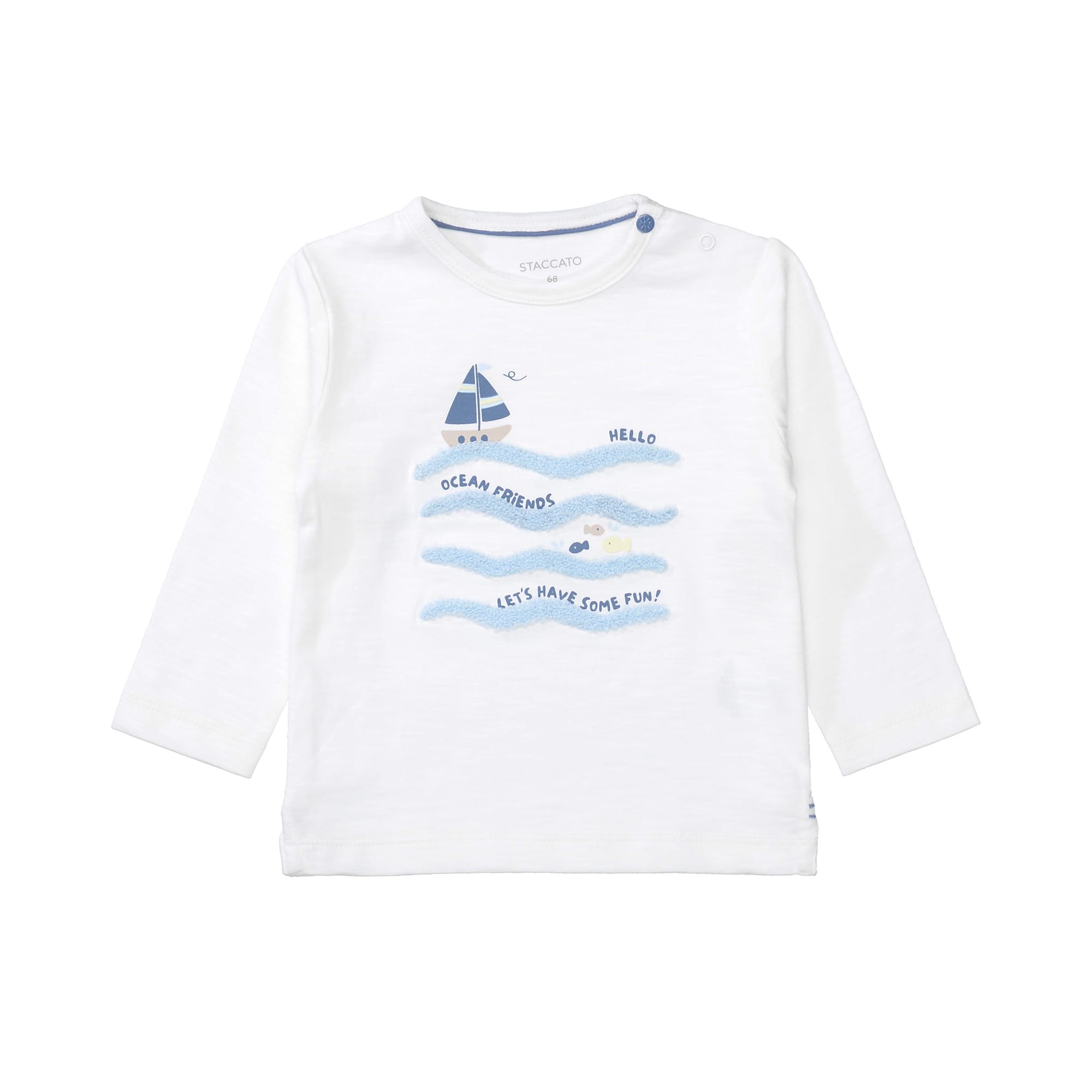 Langarmshirts, STACCATO, Weiß – Produktansicht