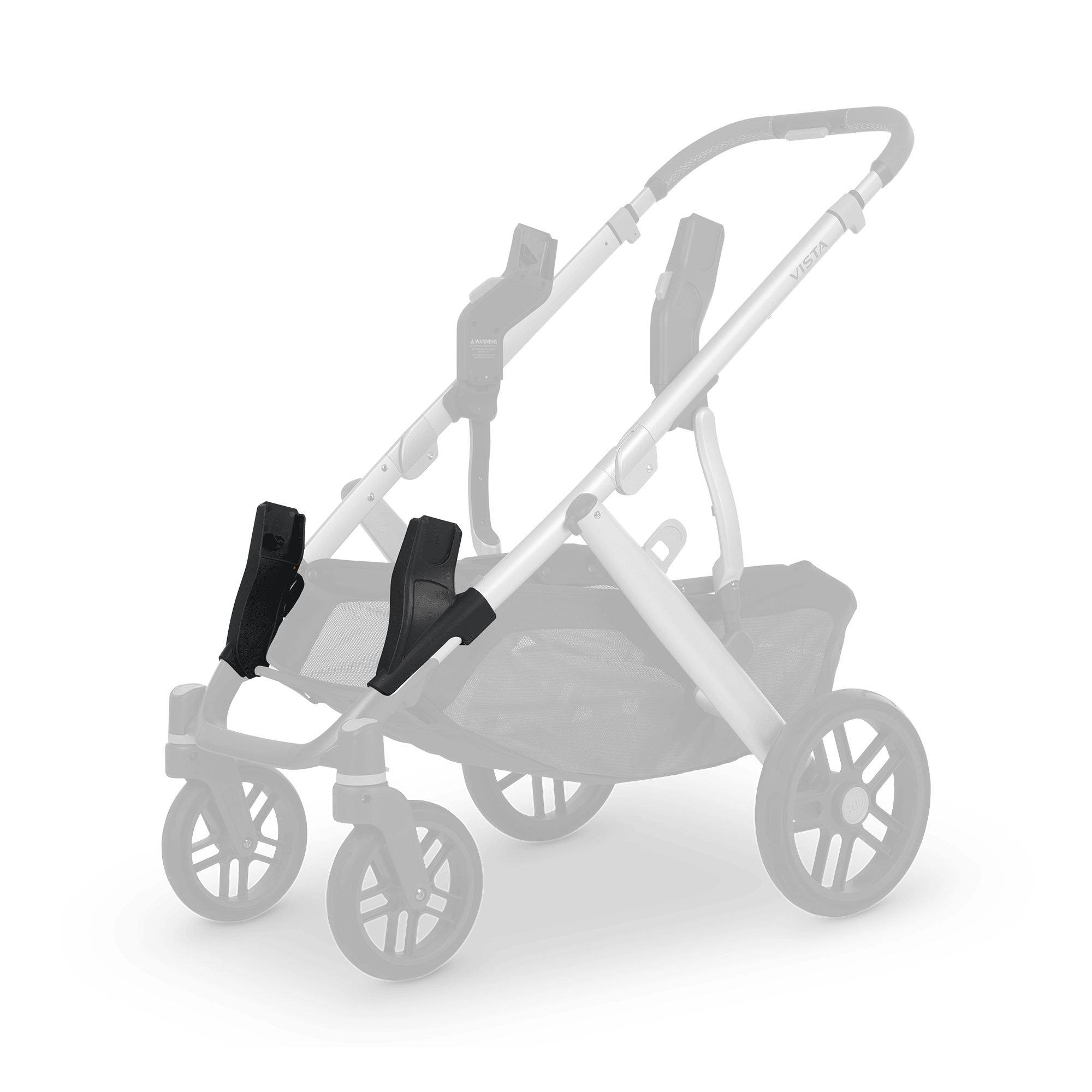 Adapter, UPPAbaby, Schwarz – Produktansicht