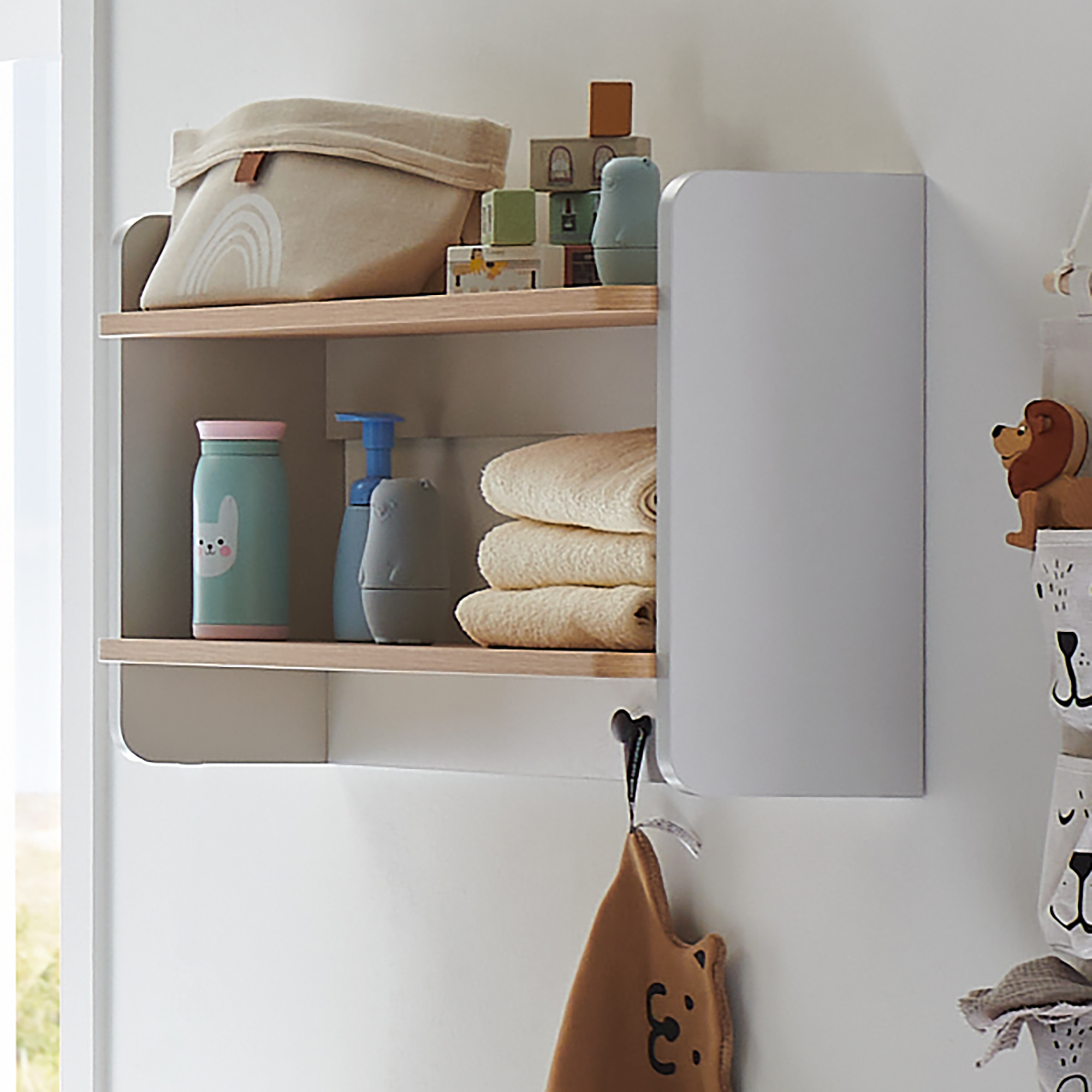 Wandregale, Arthur Berndt, Grau – Besonderheit: stilvolles Design