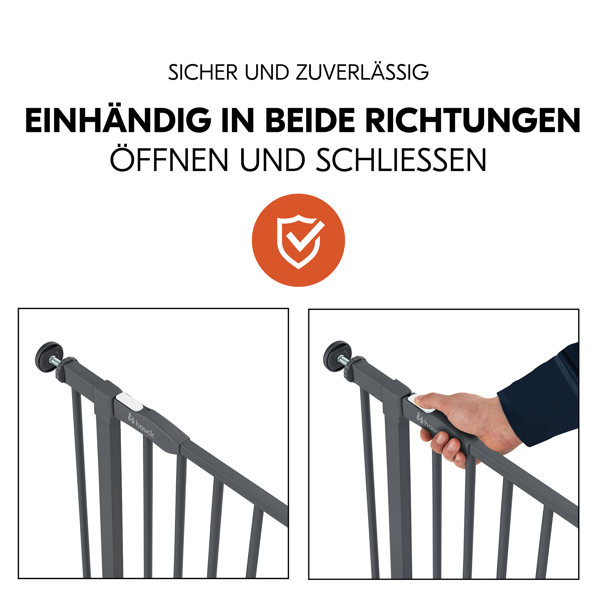 Tür- & Treppenschutzgitter, hauck, Blau – Produktansicht