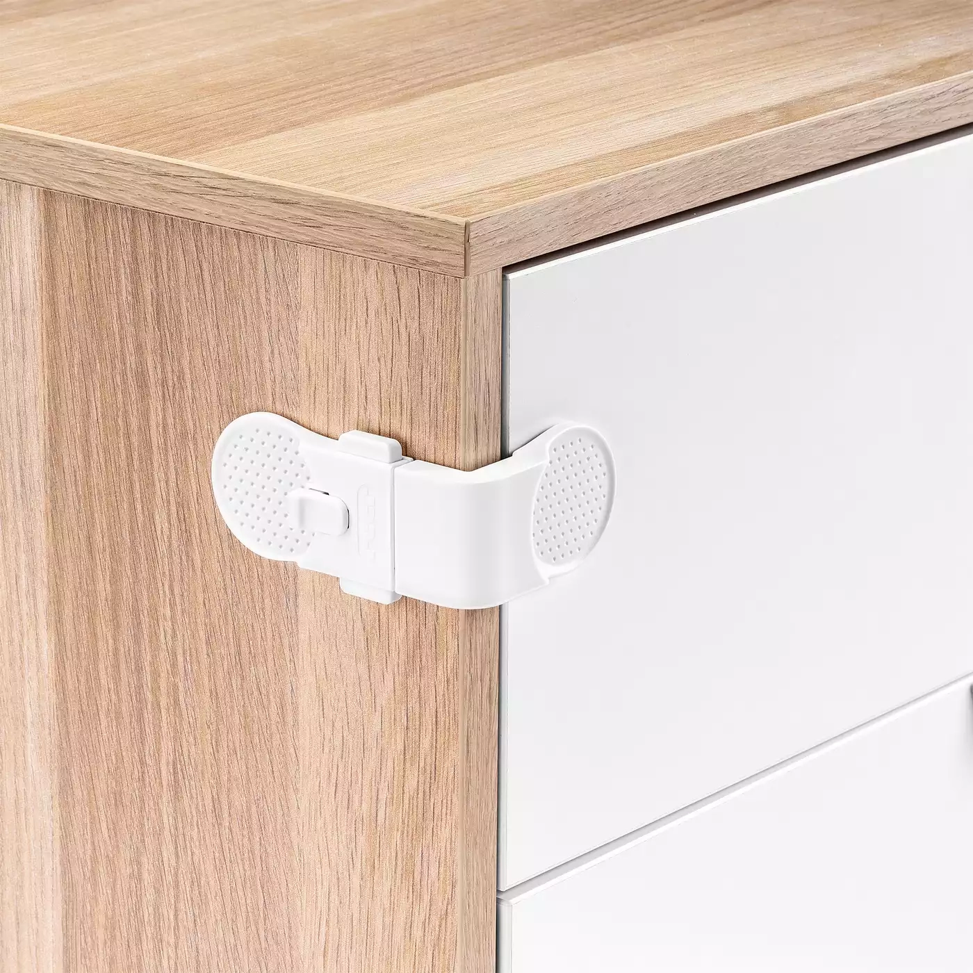 Kindersicherung, reer, Weiß – Produktansicht
