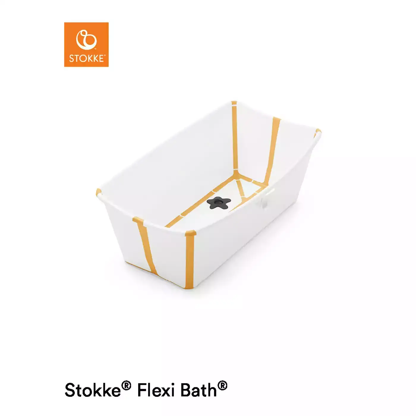 Flexi Bath® White Yellow mit hitzeempfindlichem Stöpsel STOKKE Gelb 2000576741107 3