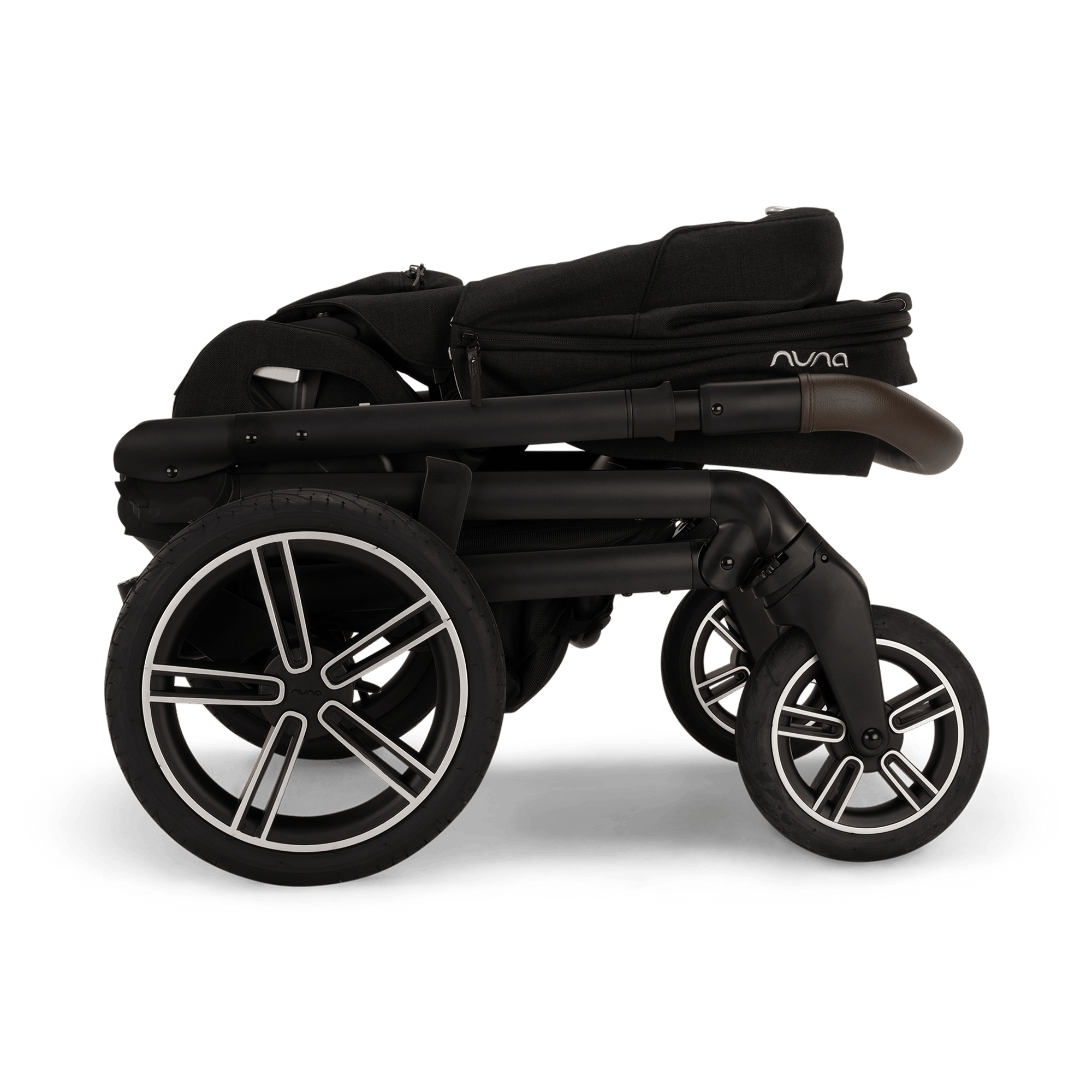 Kombi-Kinderwagen, nuna, Schwarz – Produktansicht