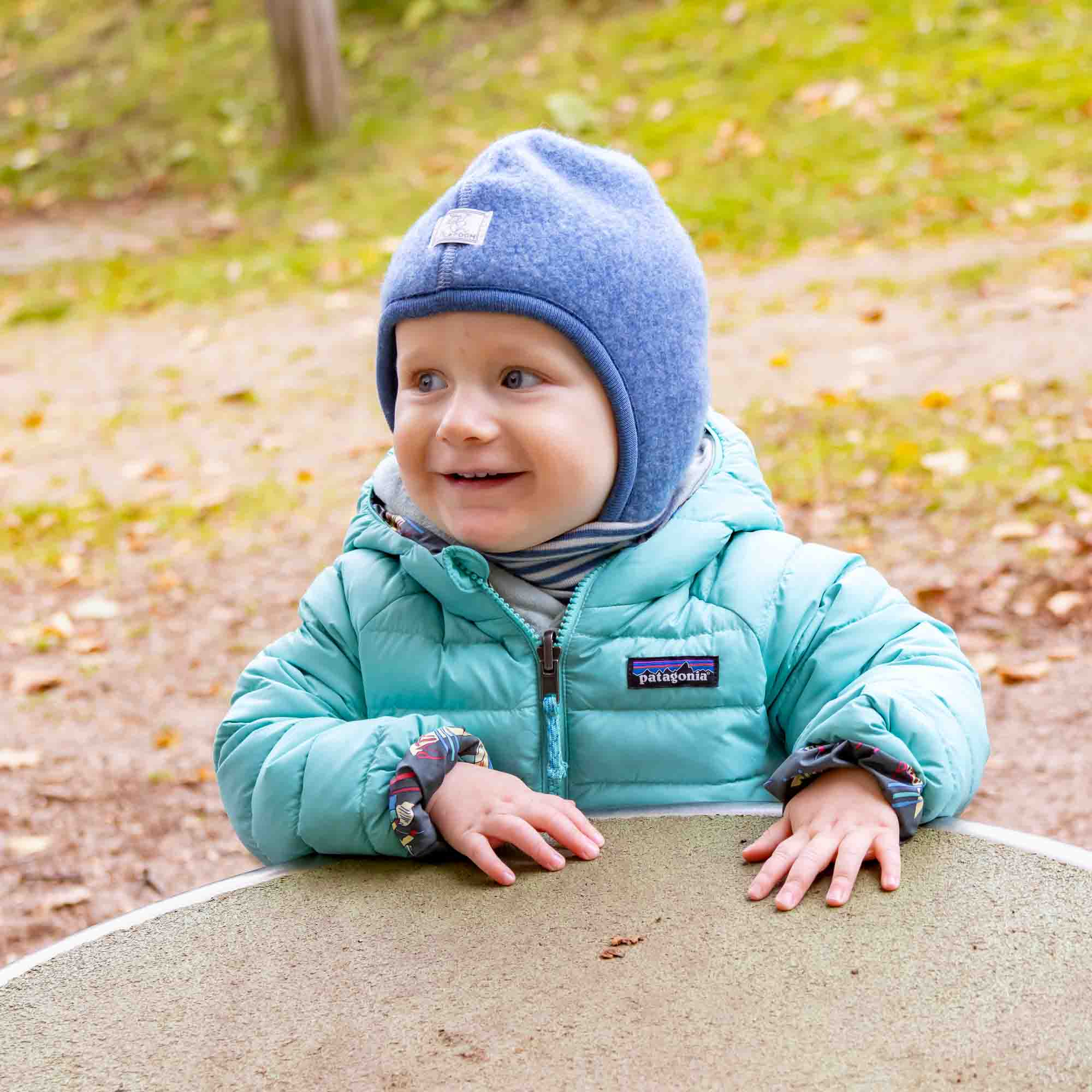 Wollfleece Mützen, PICKAPOOH, Blau – Produktansicht
