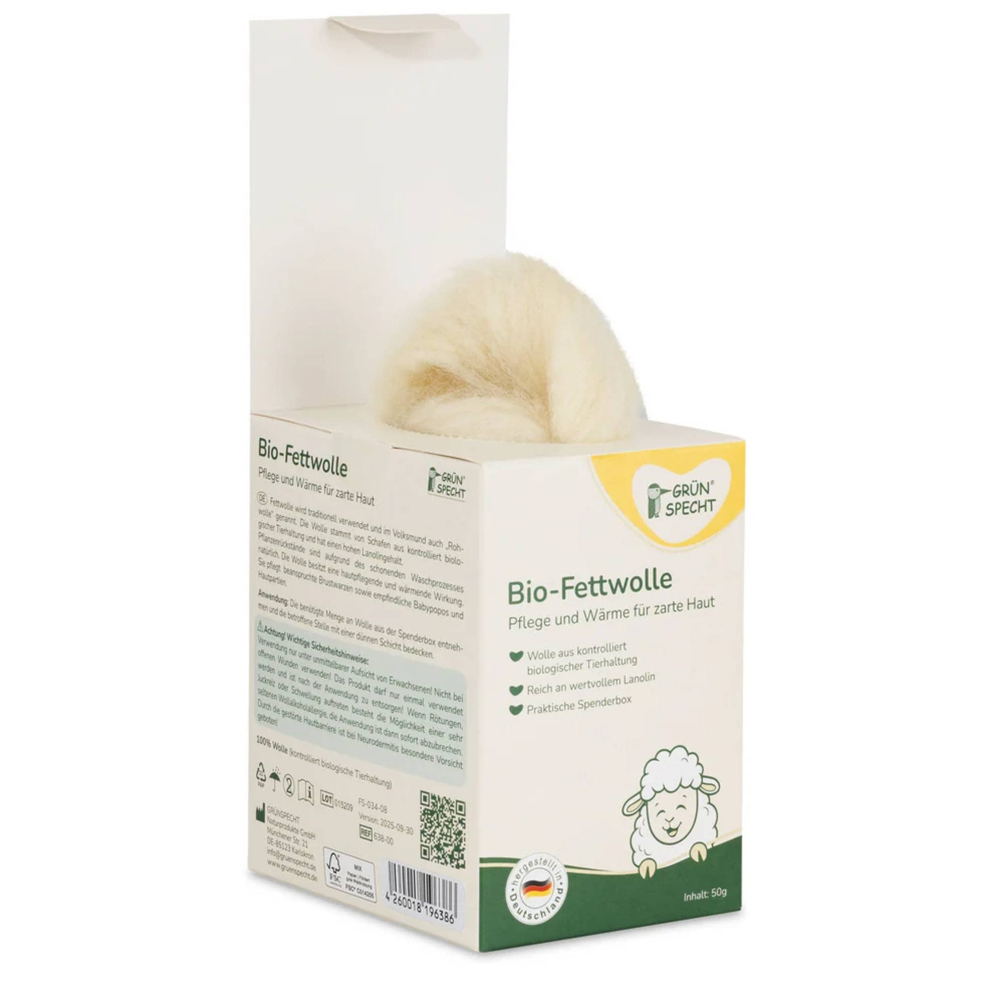 Körperpflege, GRÜNSPECHT, Beige – Besonderheit: aus kontrolliert biologischer Tierhaltung