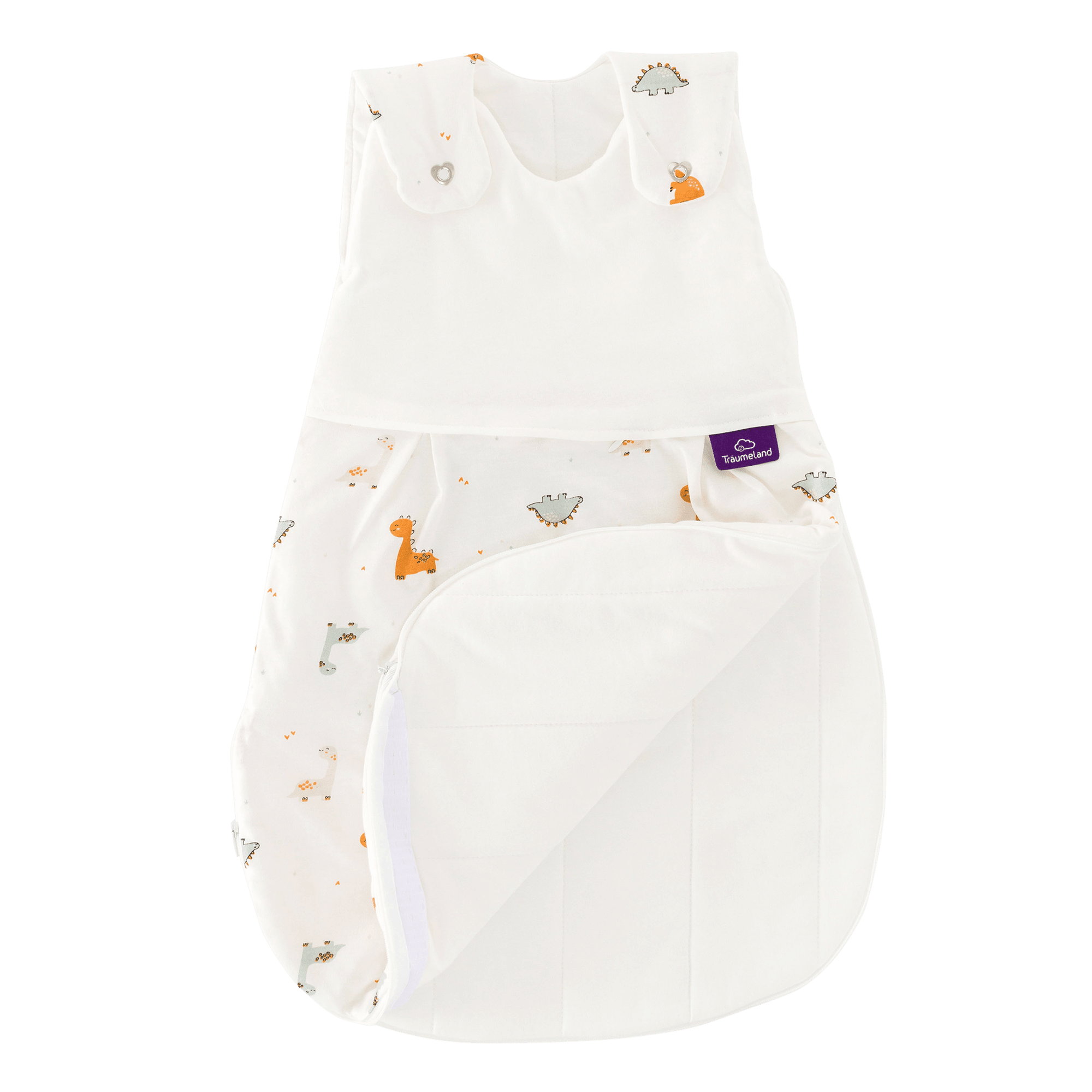 Ganzjahresschlafsäcke, Träumeland, Weiß – Produktansicht