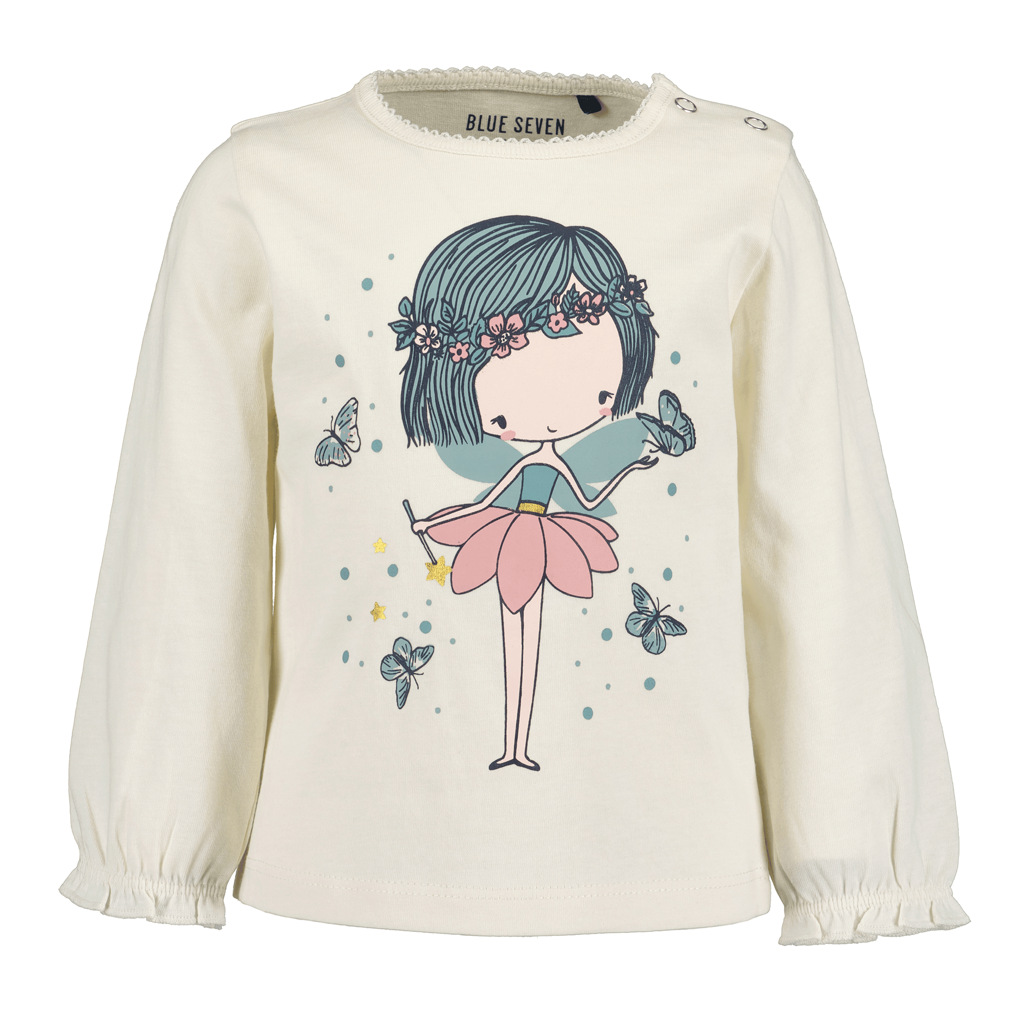 Langarmshirts, blue seven – Produktansicht