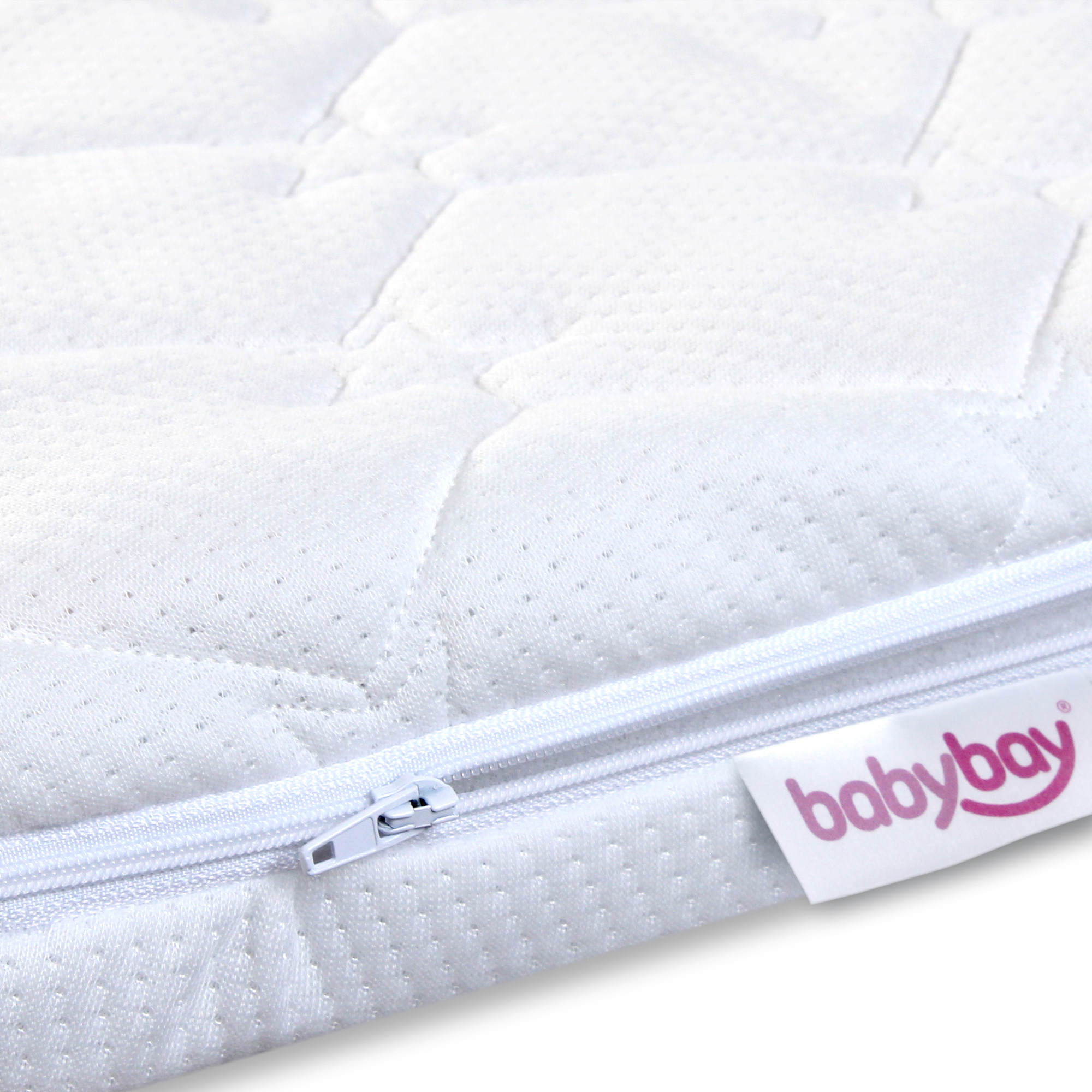 Matratzen, babybay, Weiß – Produktansicht