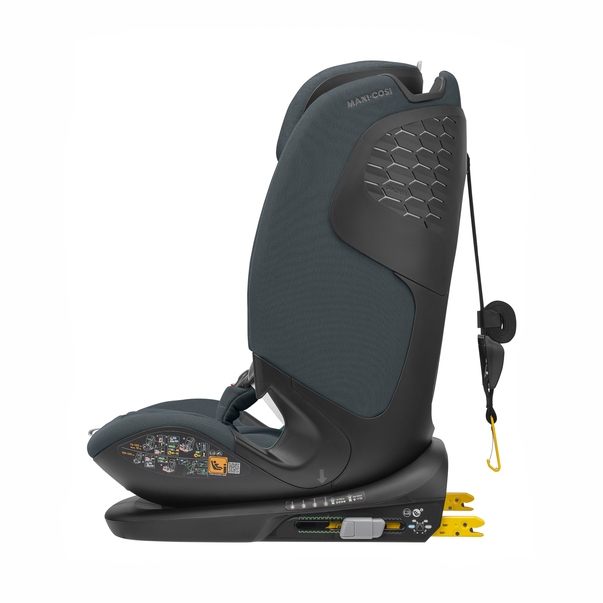 Kindersitze 9-36 kg, Gruppe 1/2/3, MAXI-COSI, Grau – Produktansicht