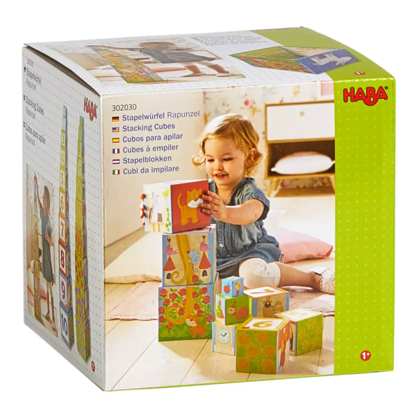 Stapeltürme, HABA, Mehrfarbig – Produktansicht