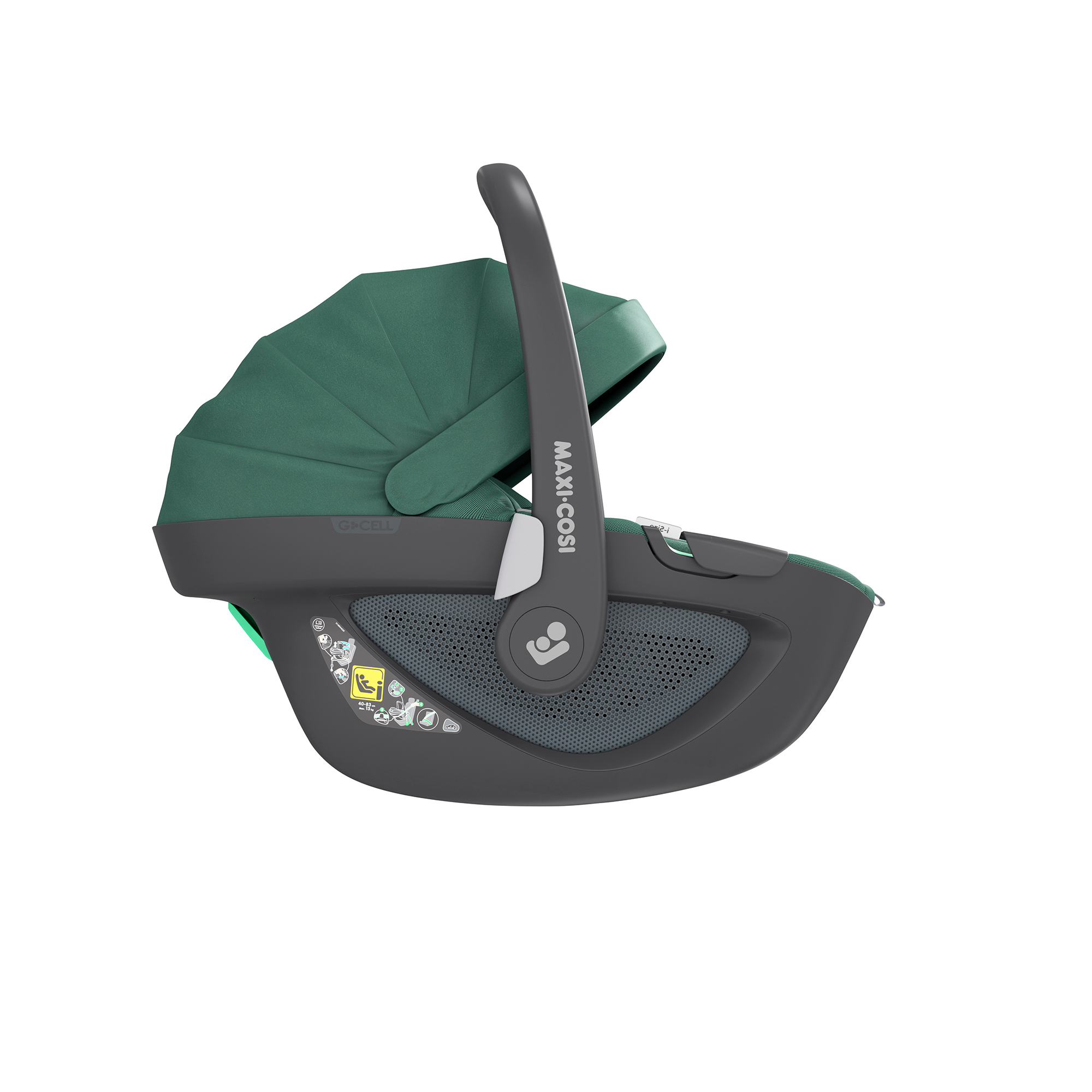 Babyschalen 0-13 kg, Gruppe 0+, MAXI-COSI, Grün – Produktansicht