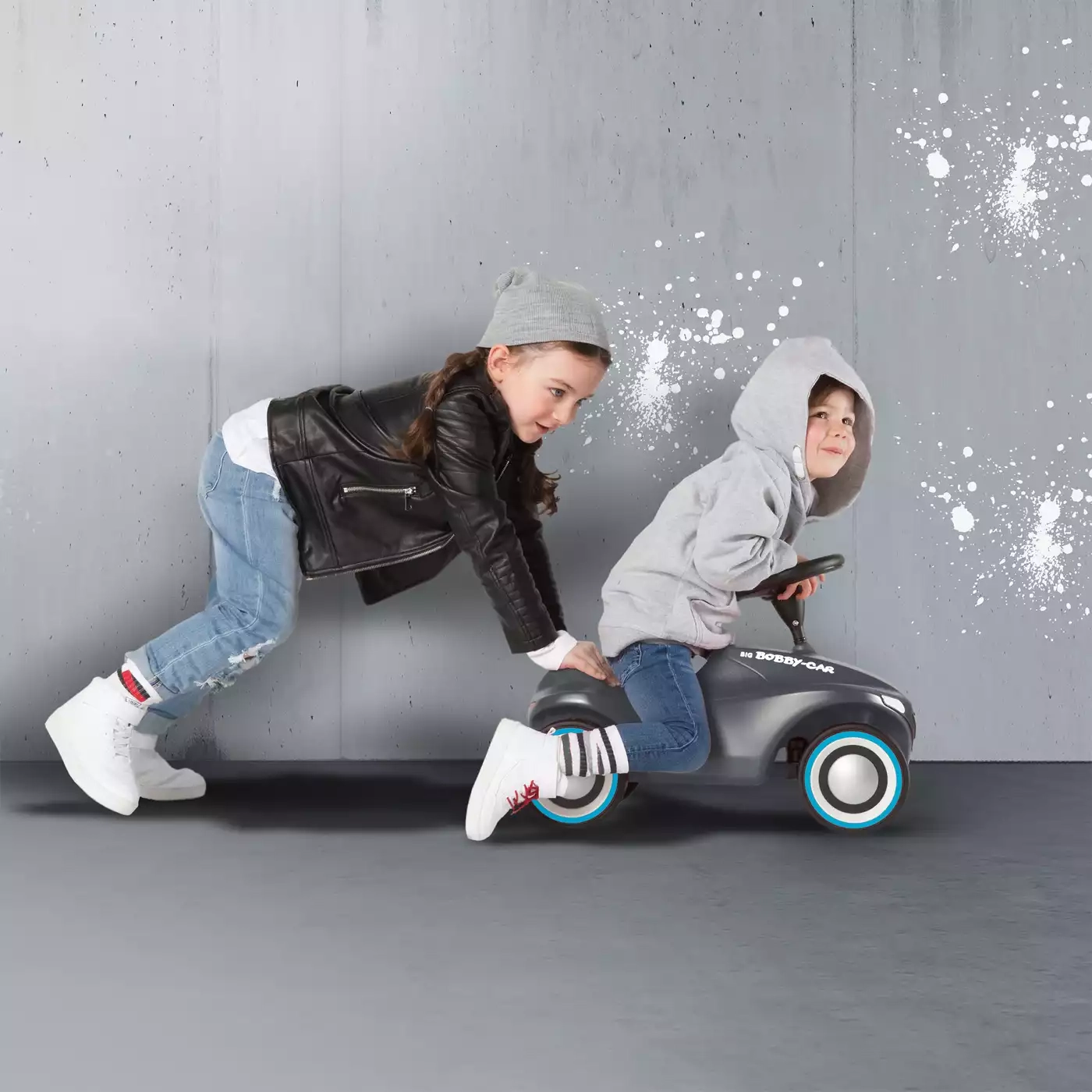 Bobby Car & Zubehör, BIG, Grau – Produktansicht