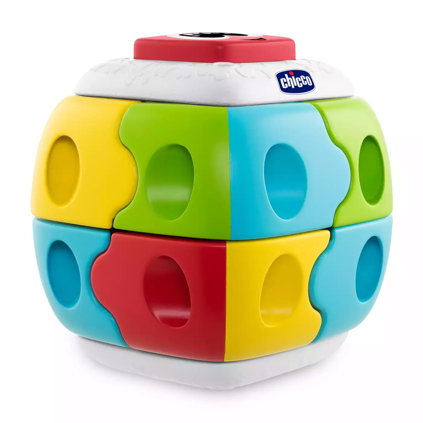 Kinderspielzeug, chicco, Mehrfarbig – Besonderheit: 8 farbige Elemente