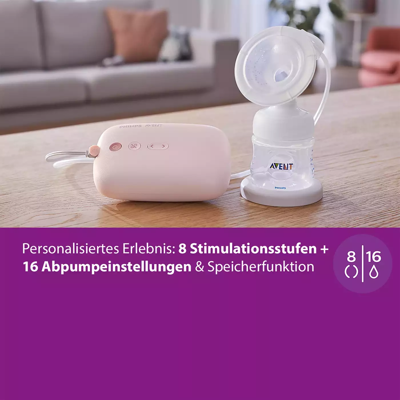 Milchpumpen, PHILIPS AVENT – Produktansicht