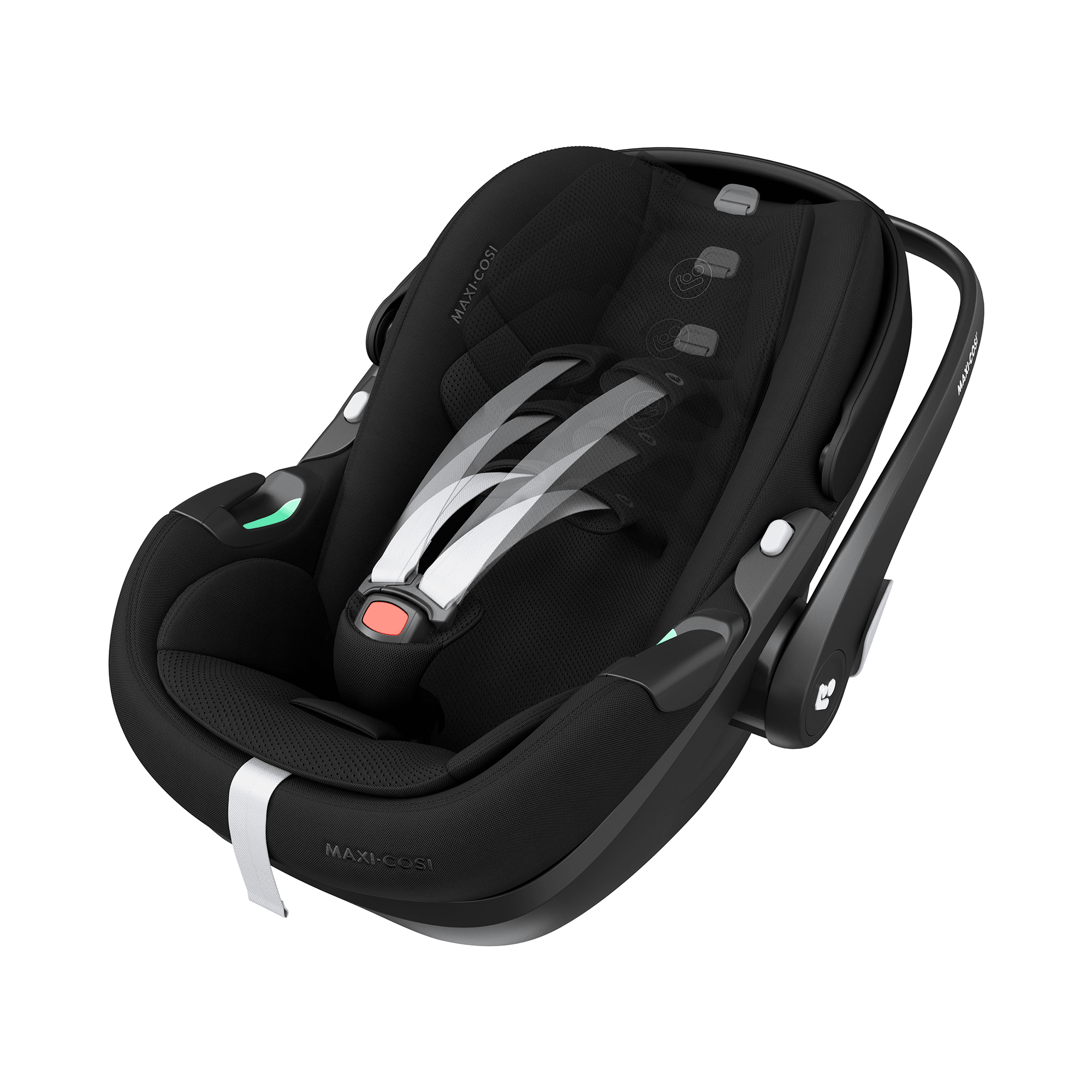 Babyschalen 0-13 kg, Gruppe 0+, MAXI-COSI Premium, Schwarz – Produktansicht