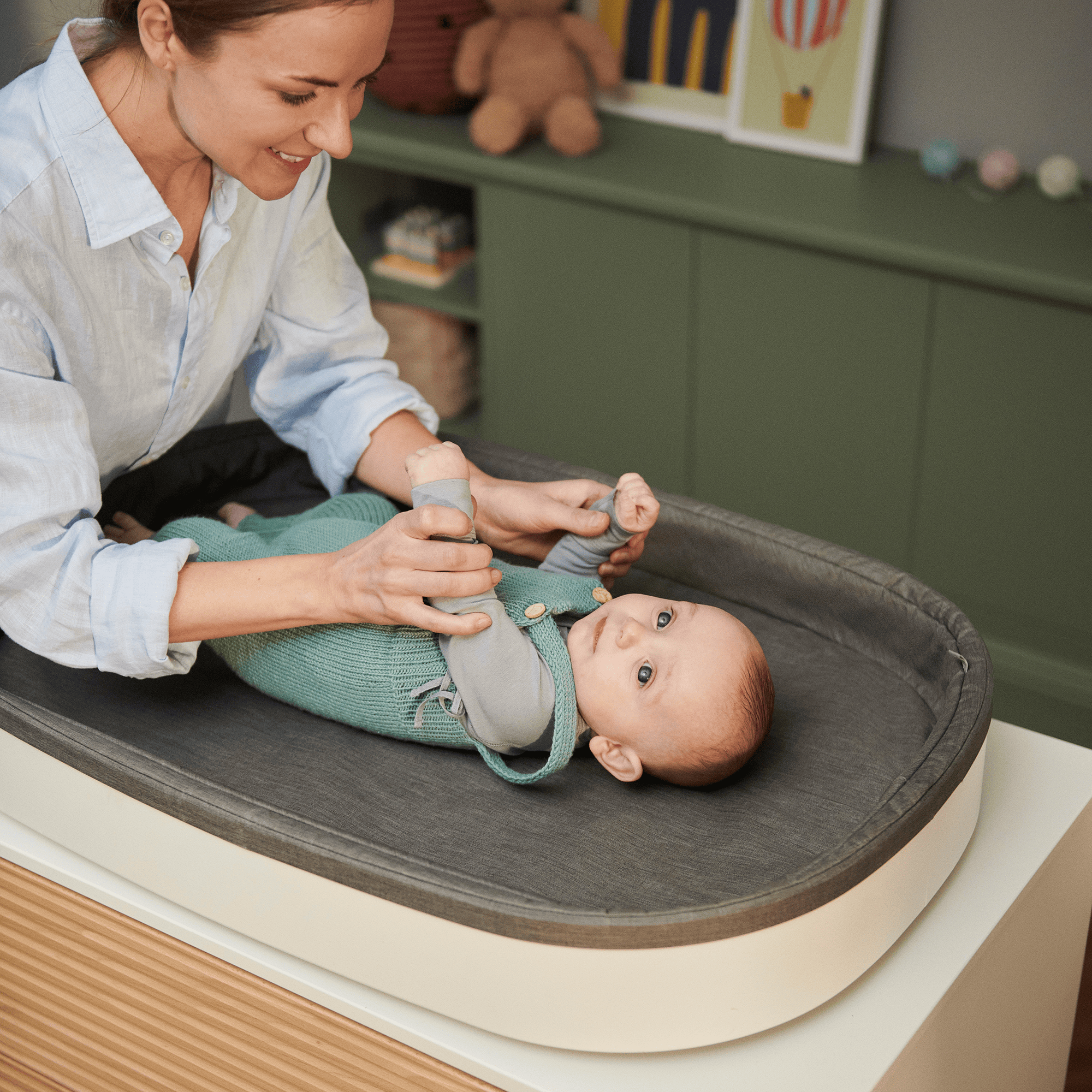 Wickelunterlagen, STOKKE, Weiß – Besonderheit: passend zur Stokke® Sleepi™ Kommode