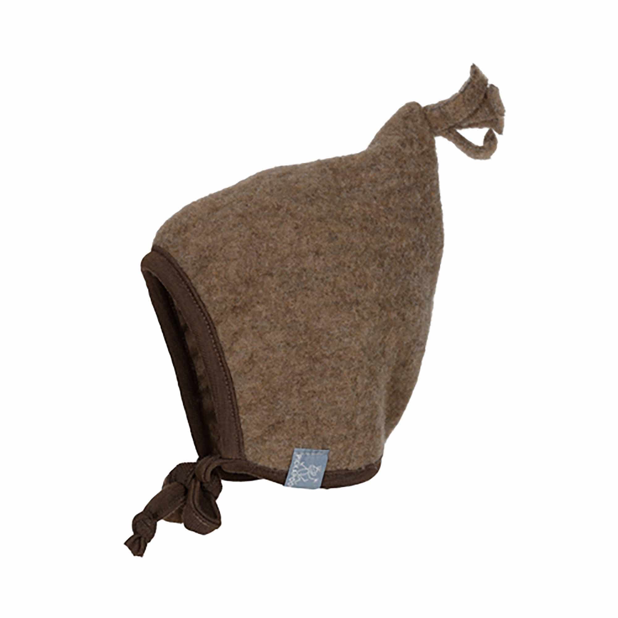 Wollfleece Mützen, PICKAPOOH, Braun – Produktansicht