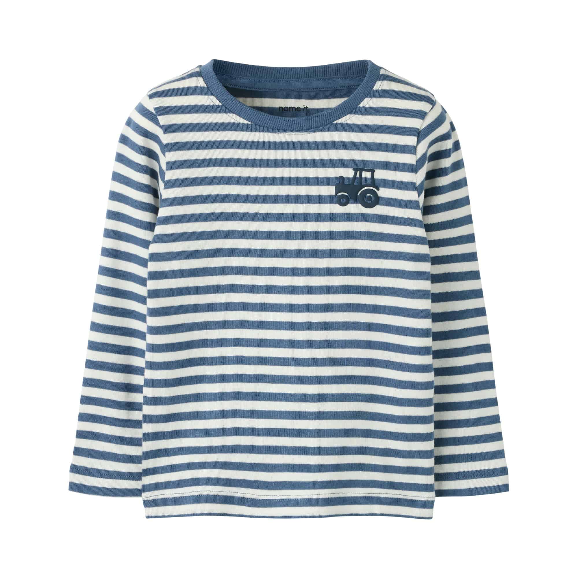 Langarmshirts, name it, Blau – Besonderheit: aus 100% Baumwolle