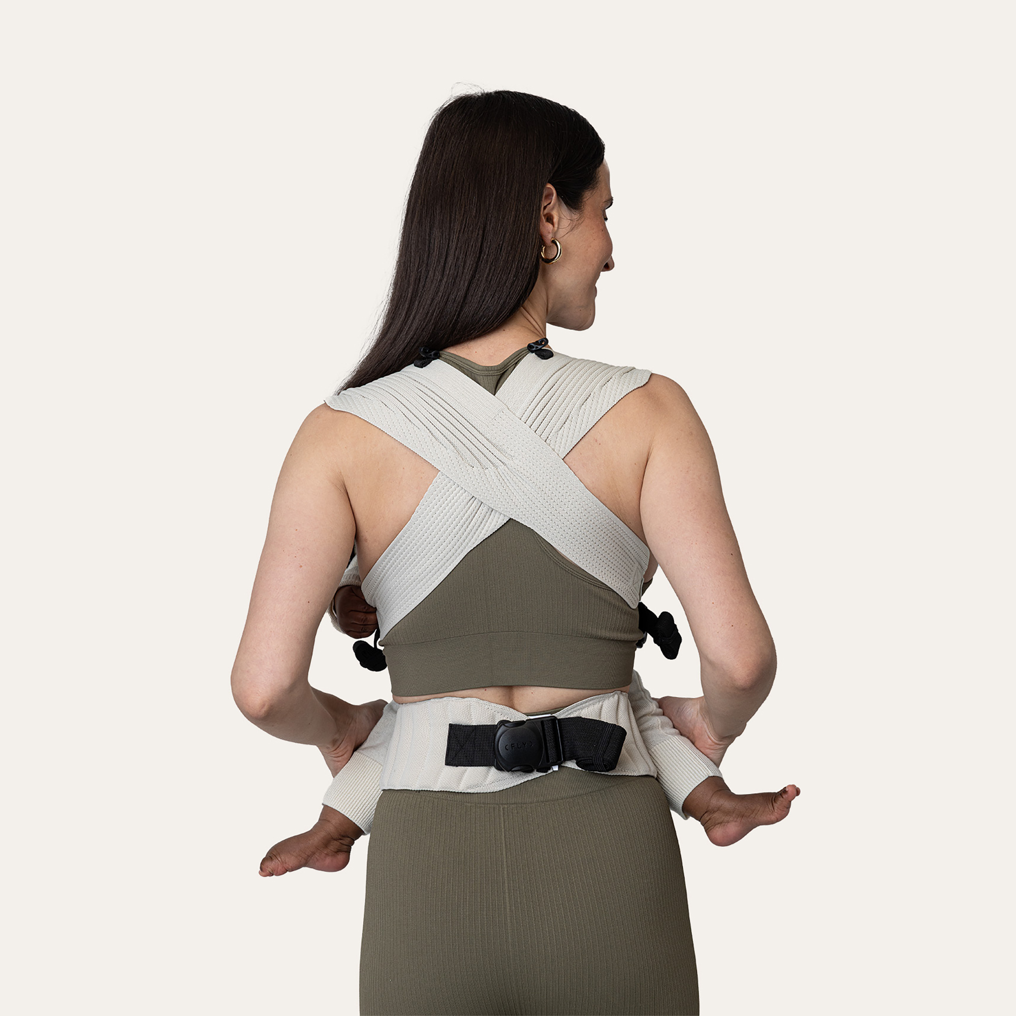 Babytragen, FLYBABY, Beige – Produktansicht