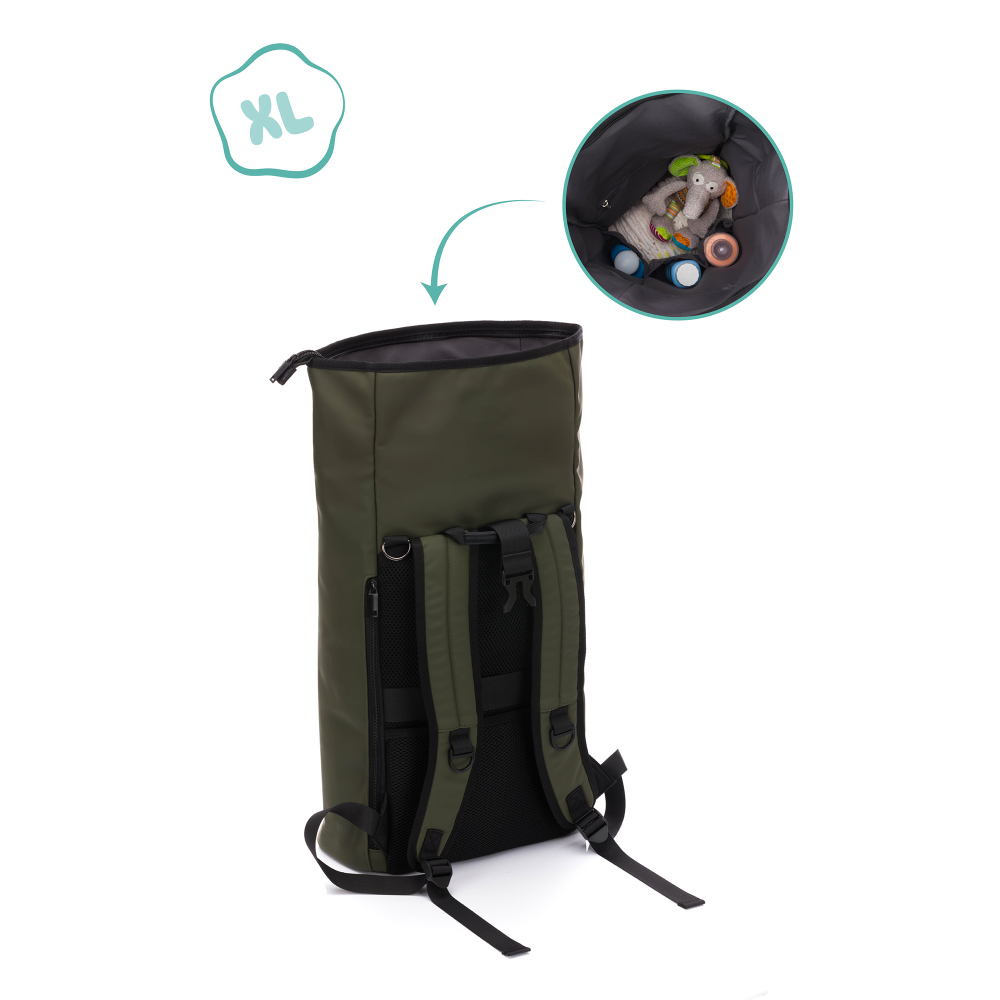 SALE % Pflege, LITTLE ONE, Grün – Produktansicht