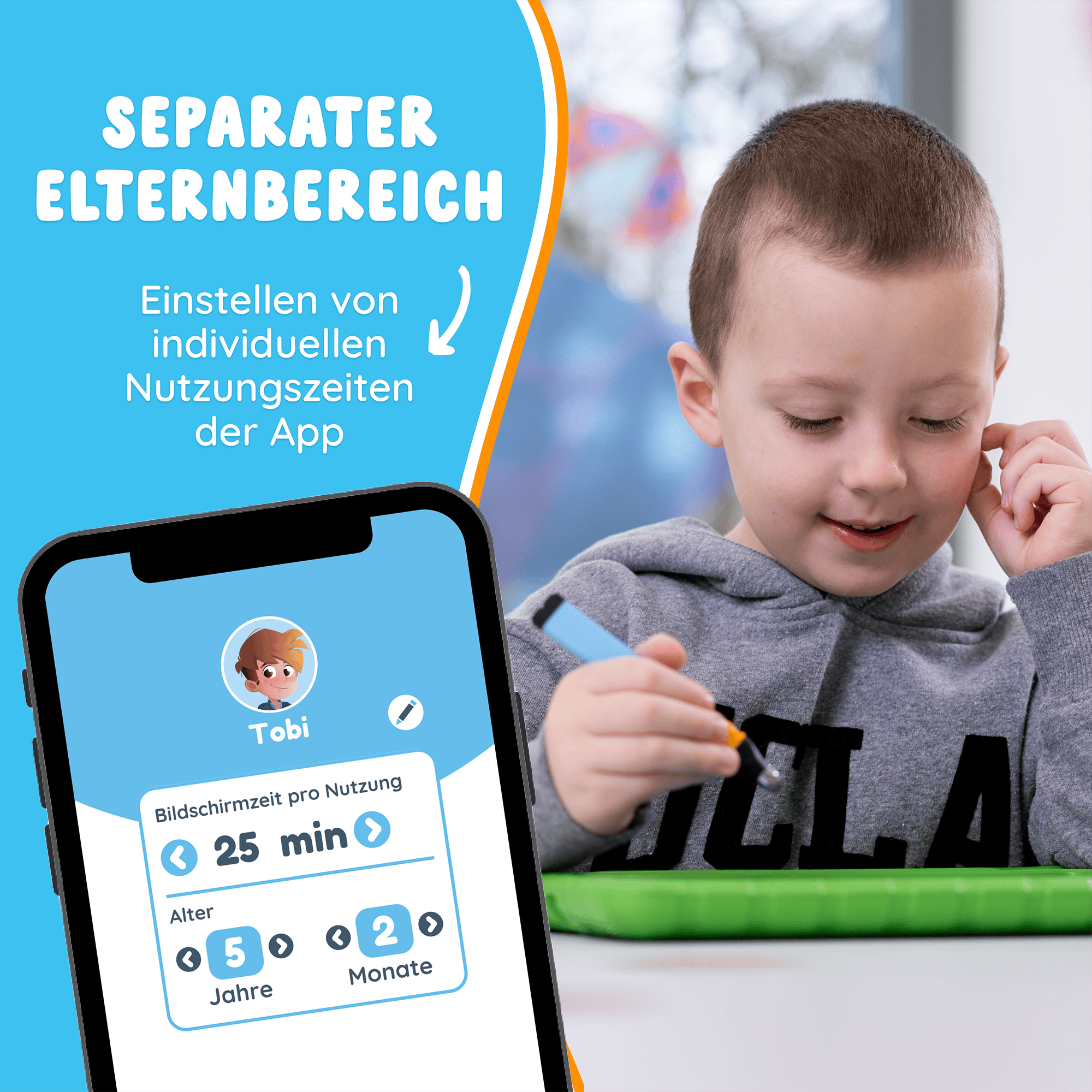 Spielfiguren, EDURINO, Grau – Produktansicht
