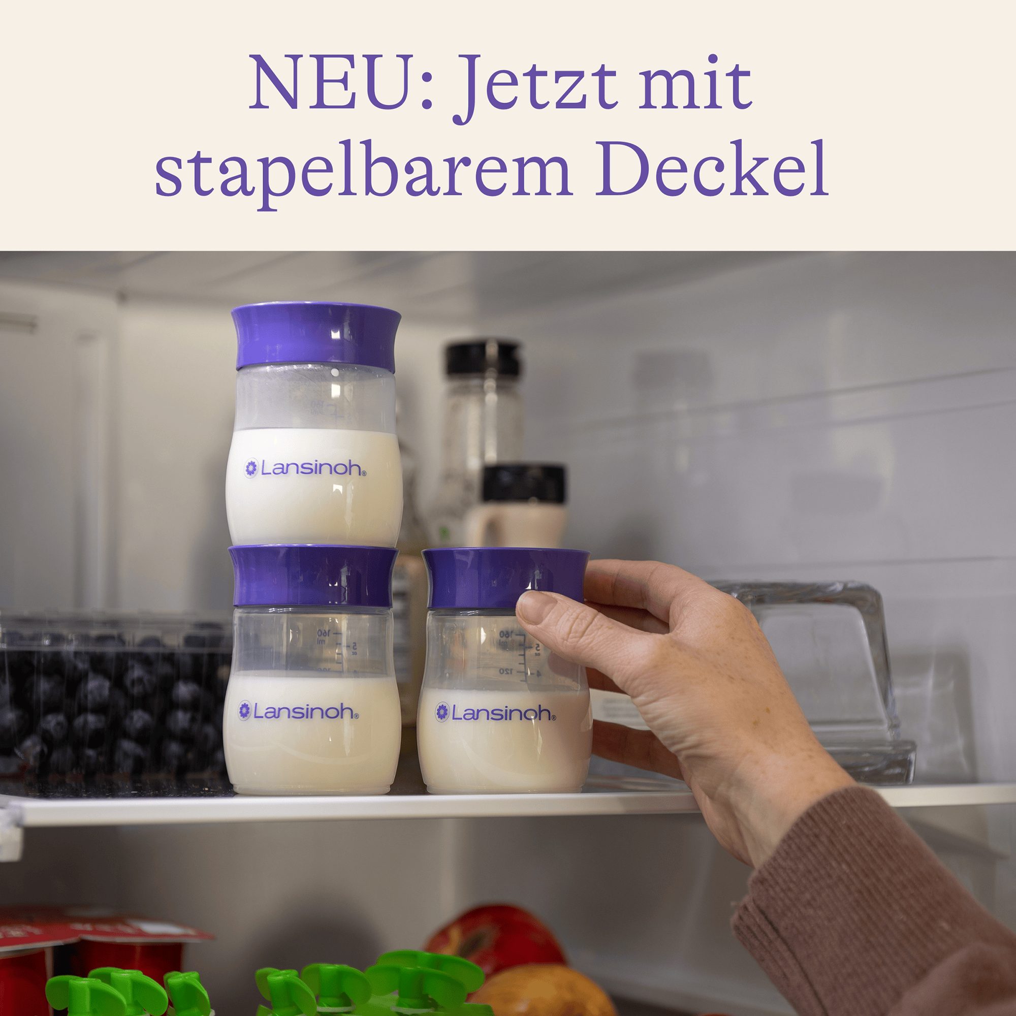 Babyfläschchen, Lansinoh, Transparent – Produktansicht