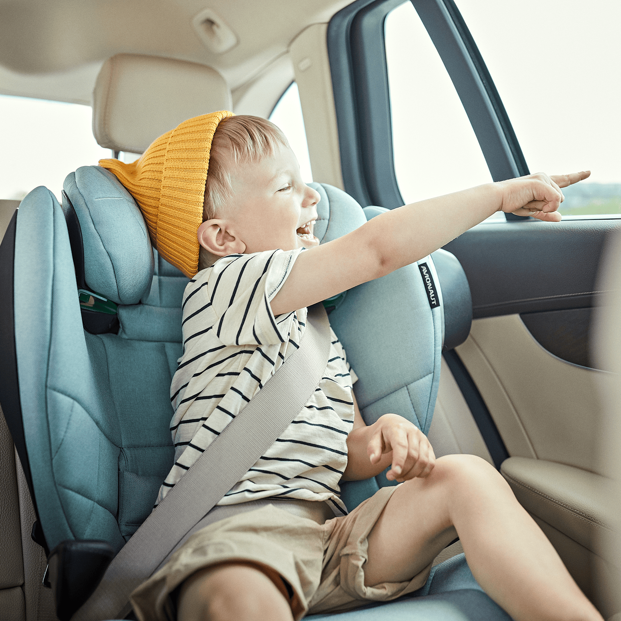 Kindersitze 15-36 kg, Gruppe 2/3, AVIONAUT – Produktansicht