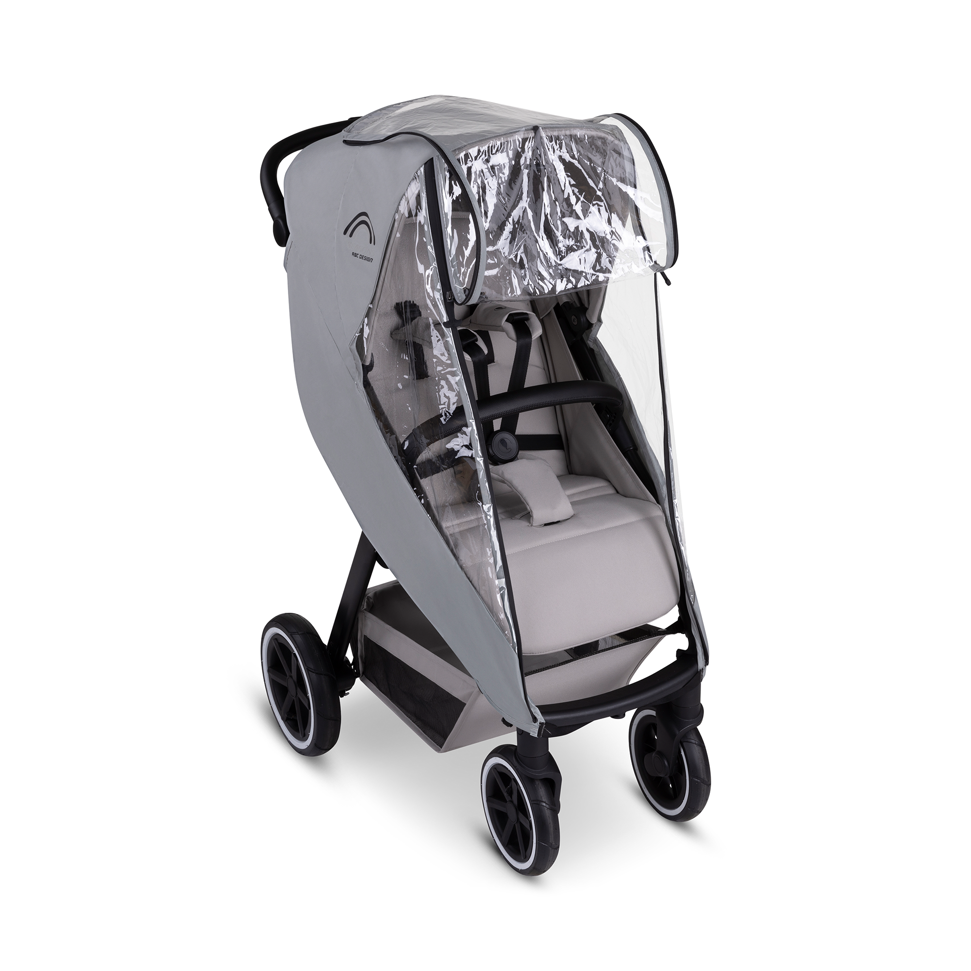 Regen- & Kälteschutz, ABC DESIGN, Grau – Besonderheit: Schutz vor Wind und Wetter