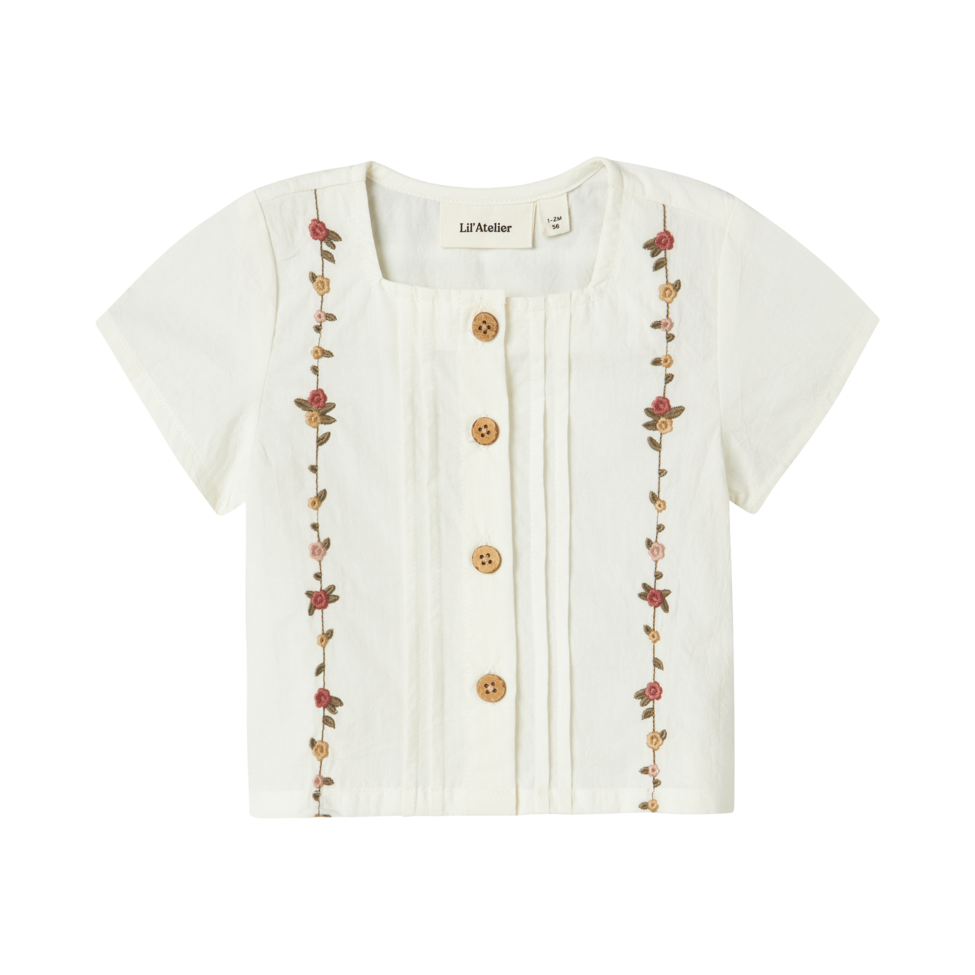 Hemden & Blusen, Lil' Atelier, Weiß – Besonderheit: aus 100% Baumwolle