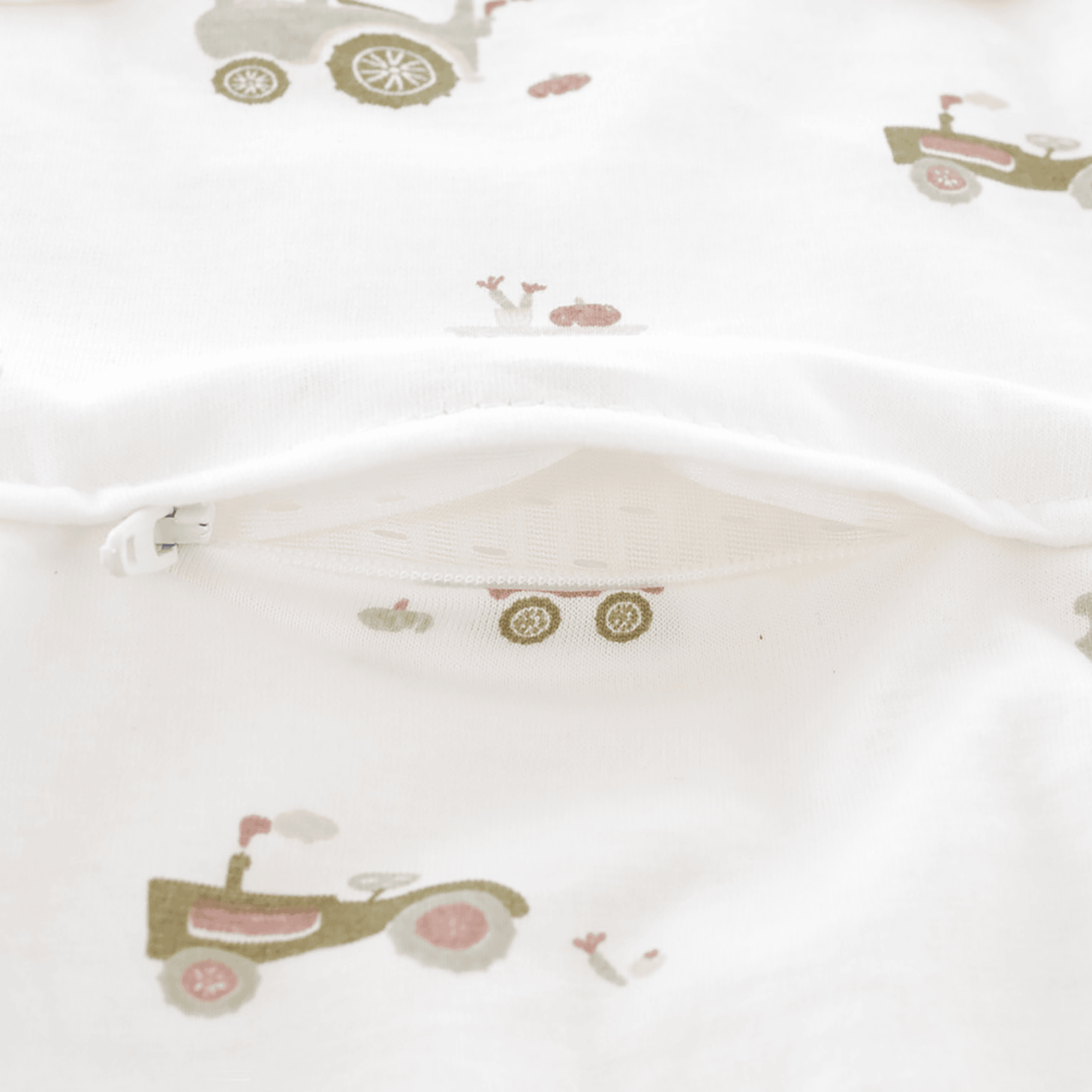 Ganzjahresschlafsäcke, Träumeland, Weiß – Produktansicht