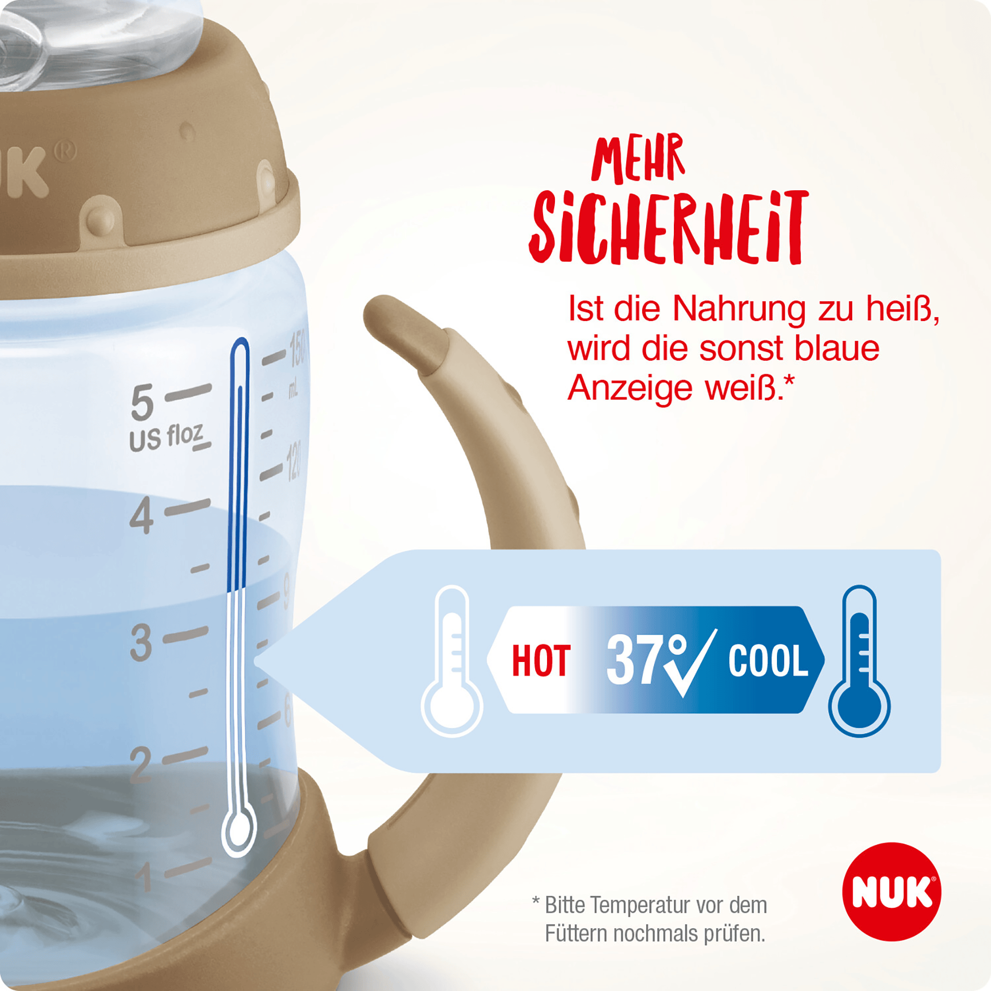 NUK First Choice, NUK, Pink – Produktansicht