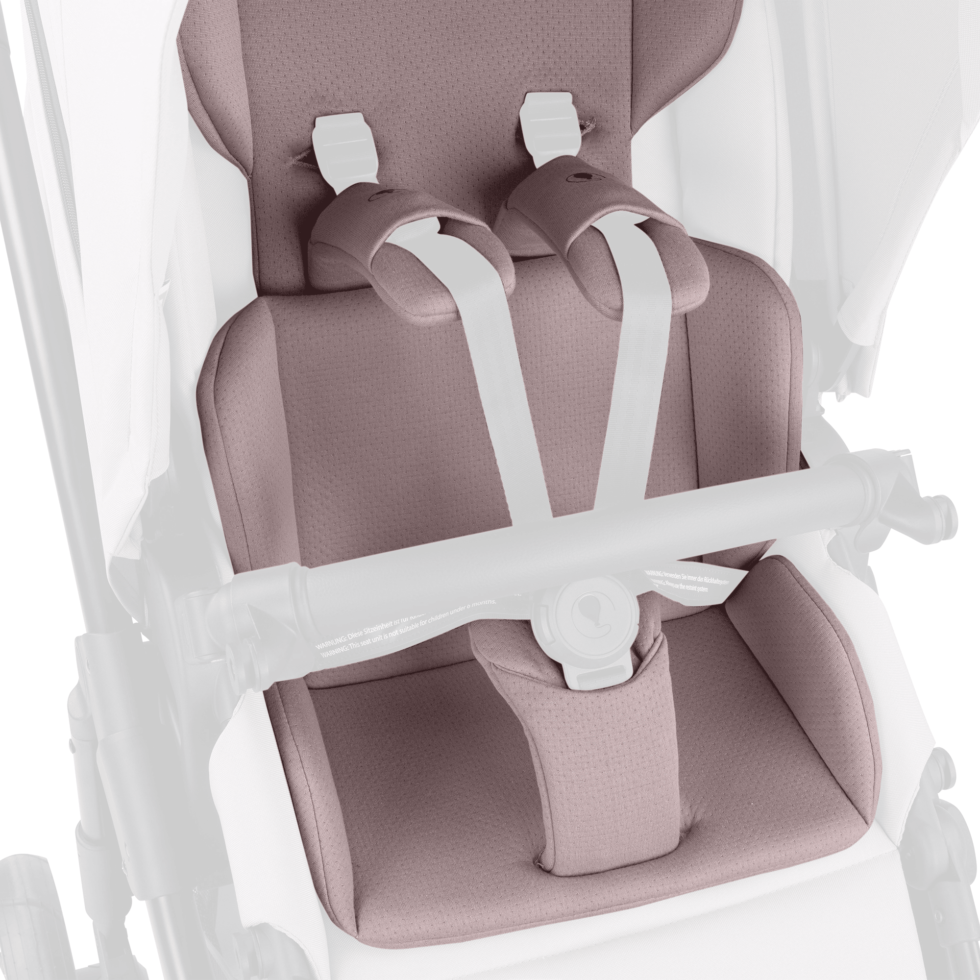 Sitzauflagen, ABC DESIGN, Braun – Besonderheit: 2-telige CozyCloud® Komfort-Sitzeinlage