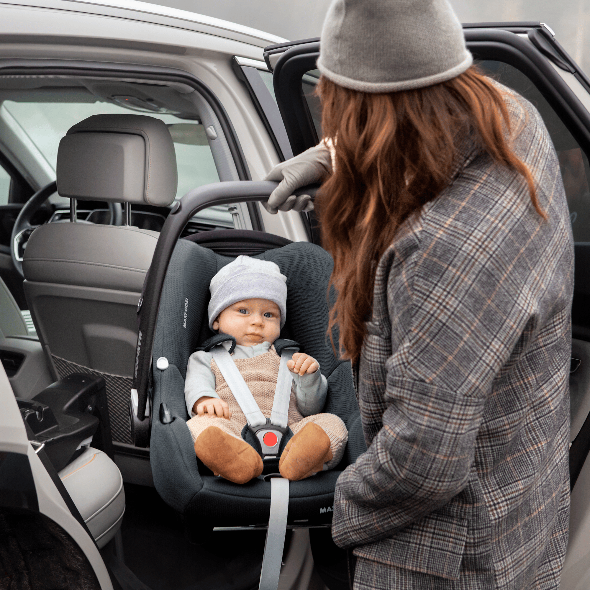 Babyschalen 0-13 kg, Gruppe 0+, MAXI-COSI, Grau – Produktansicht