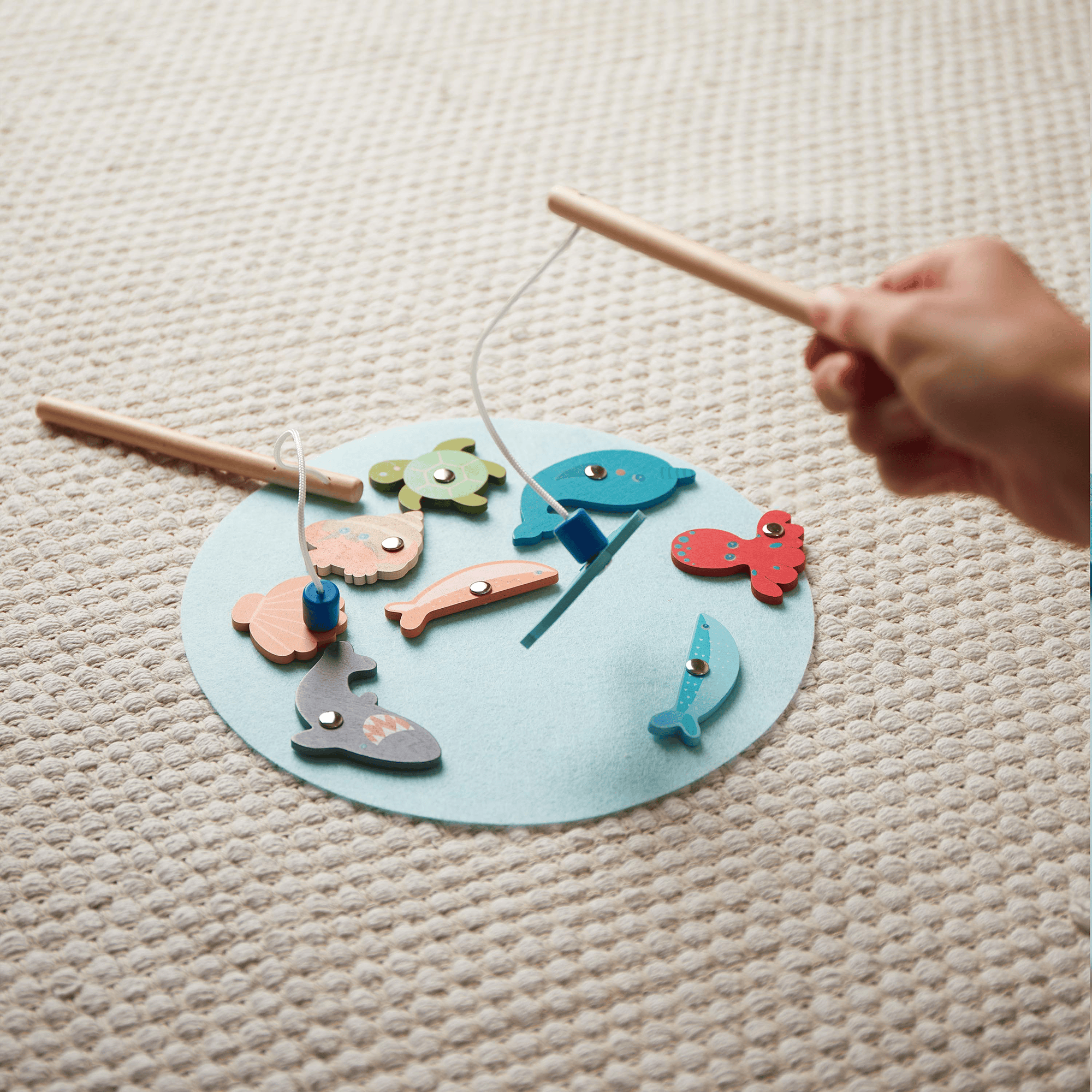 Kinderspiele, bieco, Blau – Produktansicht