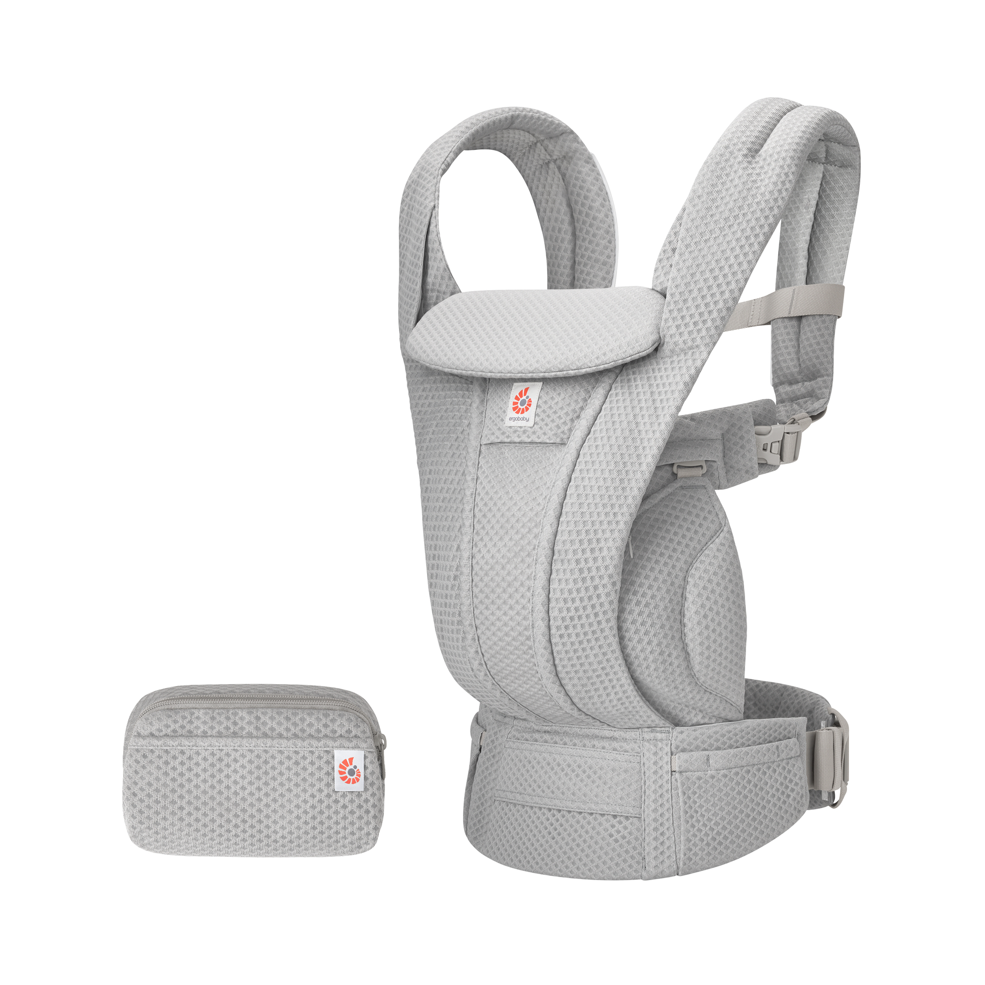 Fullbuckle Tragen, ERGObaby, Grau – Produktansicht