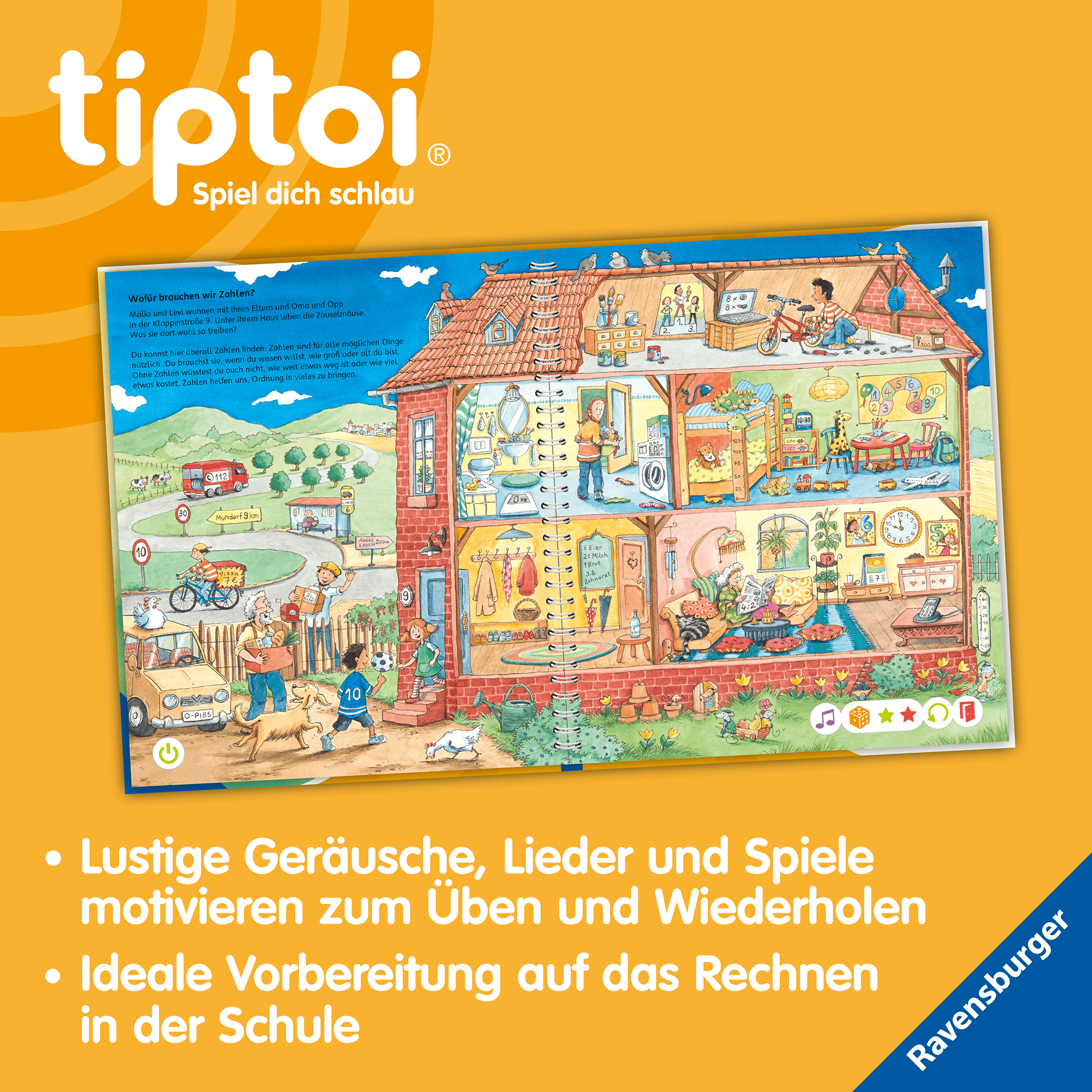 Kinderbücher, Tiptoi, Mehrfarbig – Produktansicht