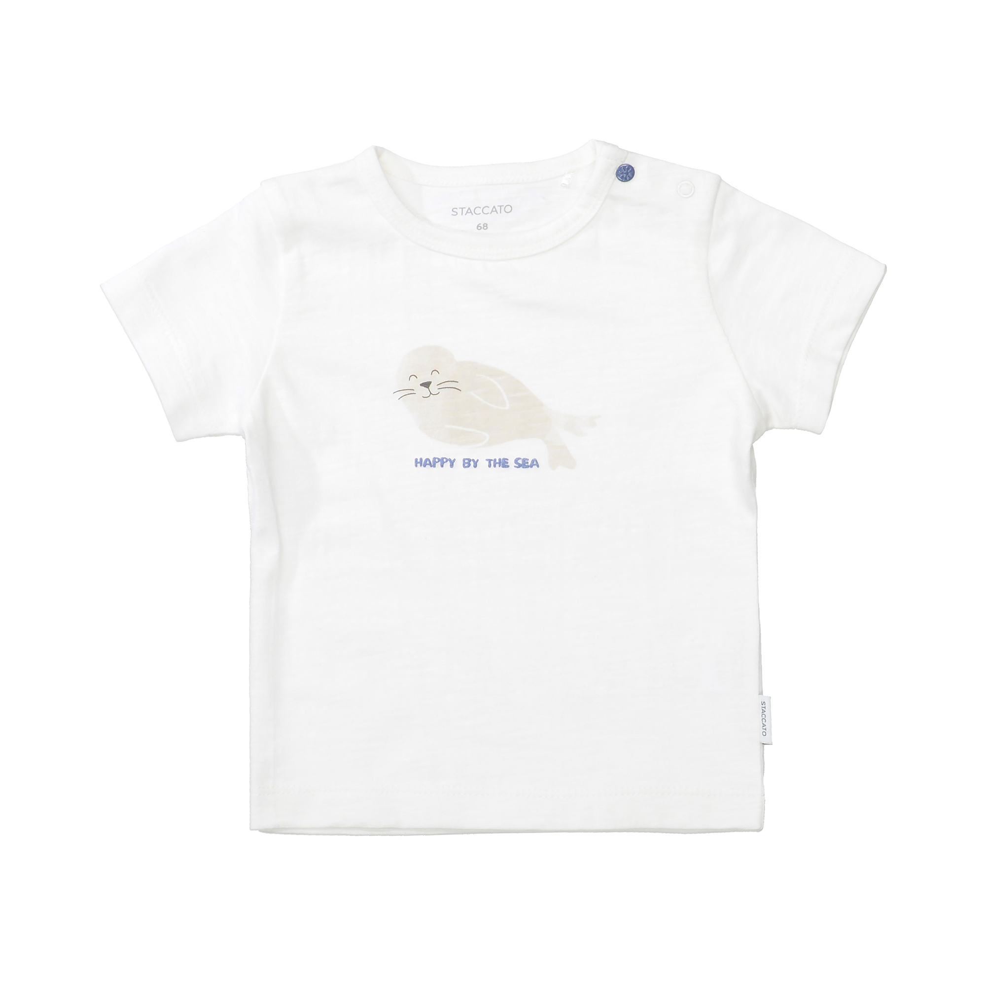 Kurzarmshirts, STACCATO, Weiß – Produktansicht