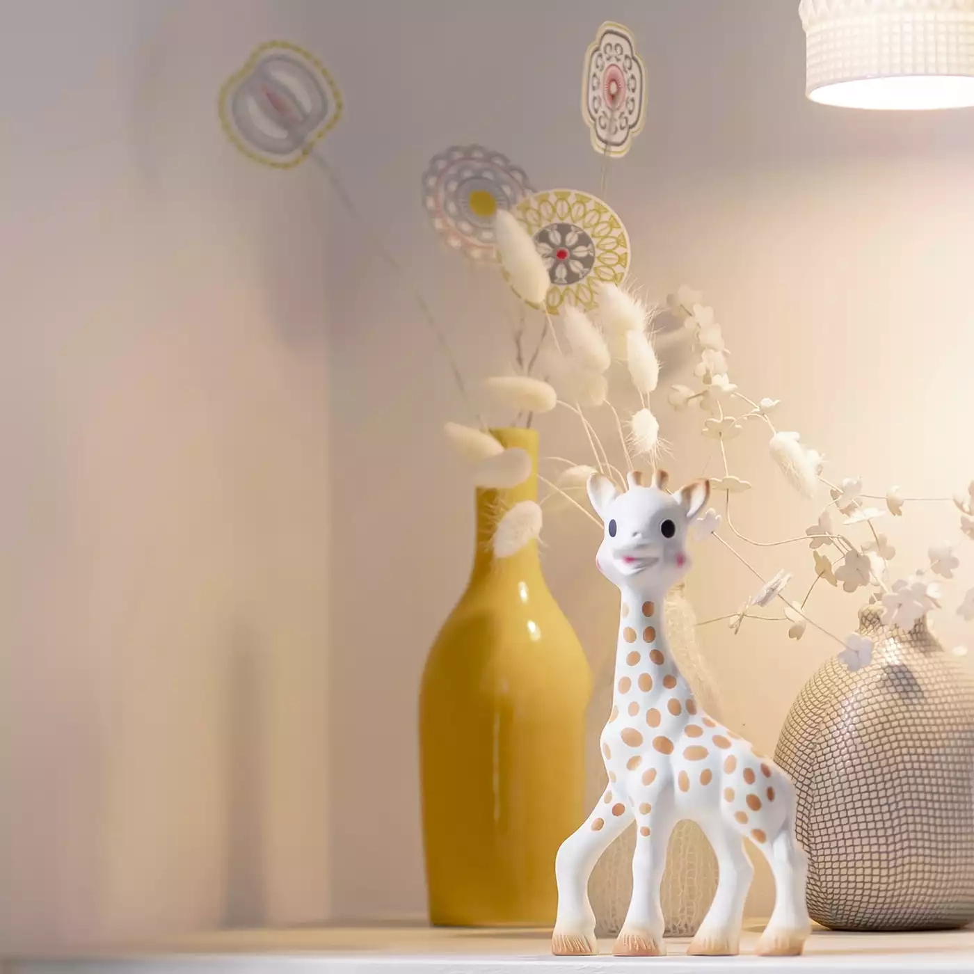 Rasseln & Greiflinge, SOPHIE GIRAFE, Weiß – Produktansicht