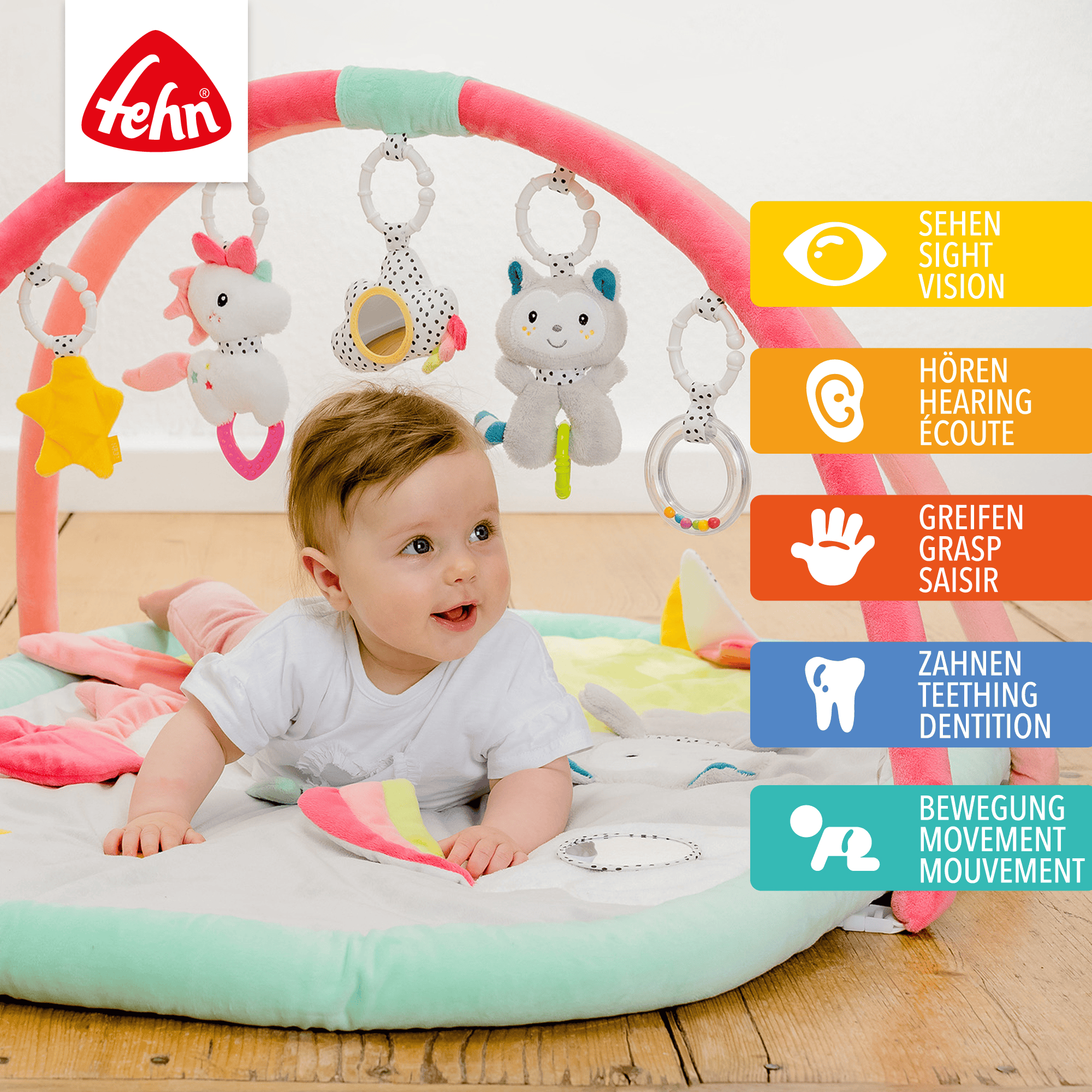 Spielbögen, fehn, Mehrfarbig – Produktansicht